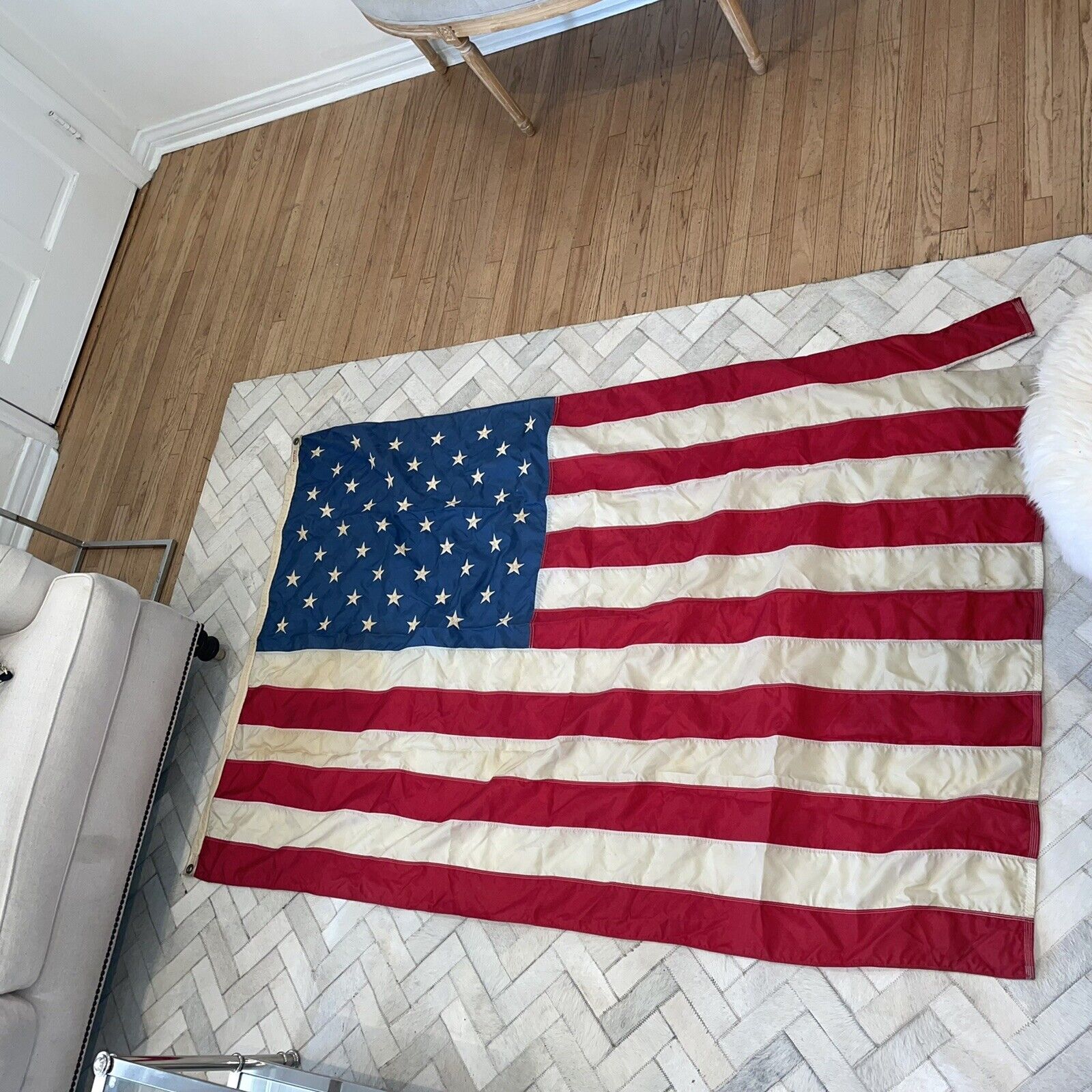 Hortie Van Vintage American Flag