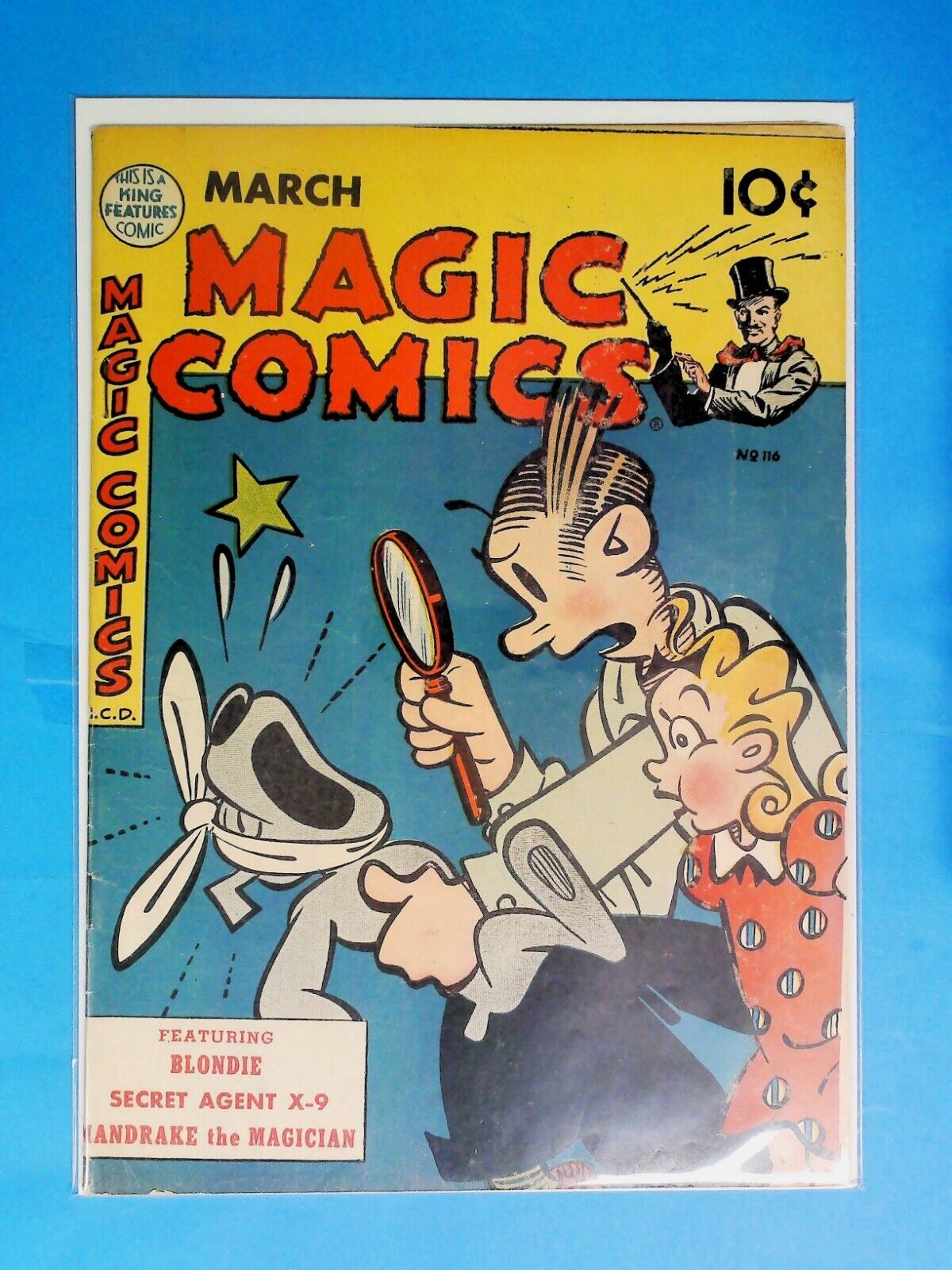 Magic Comics (1939) # 116  FN-   Condition