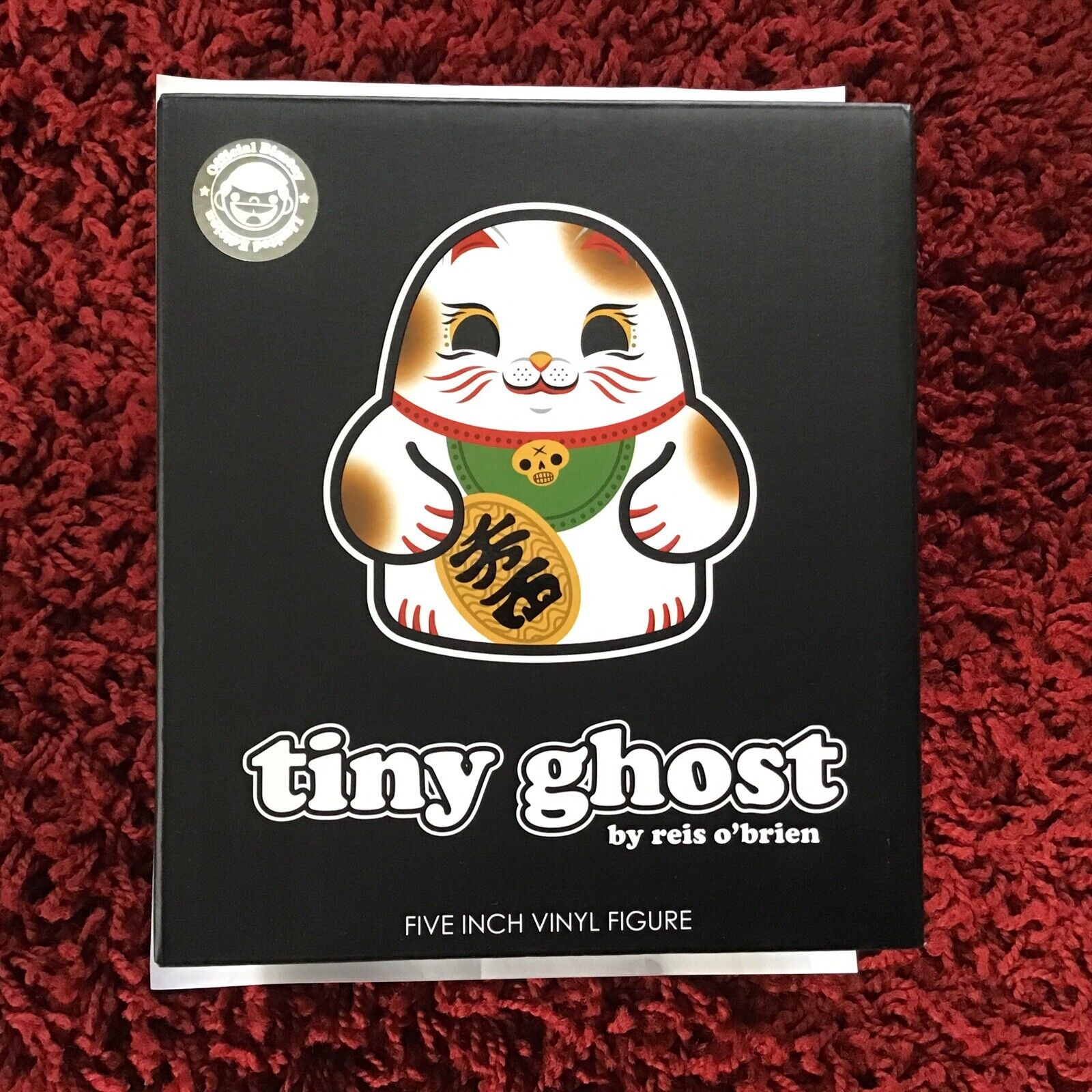 Bimtoy Tiny Ghost Maneki Neko Limited Edition of 400 New