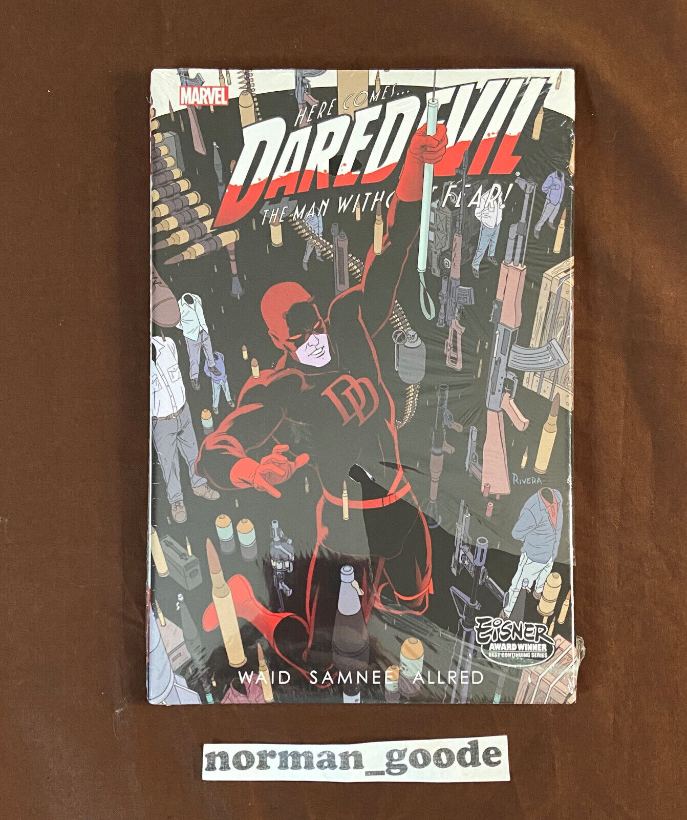 Daredevil: The Man Without Fear *NEW* Hardcover Mark Waid