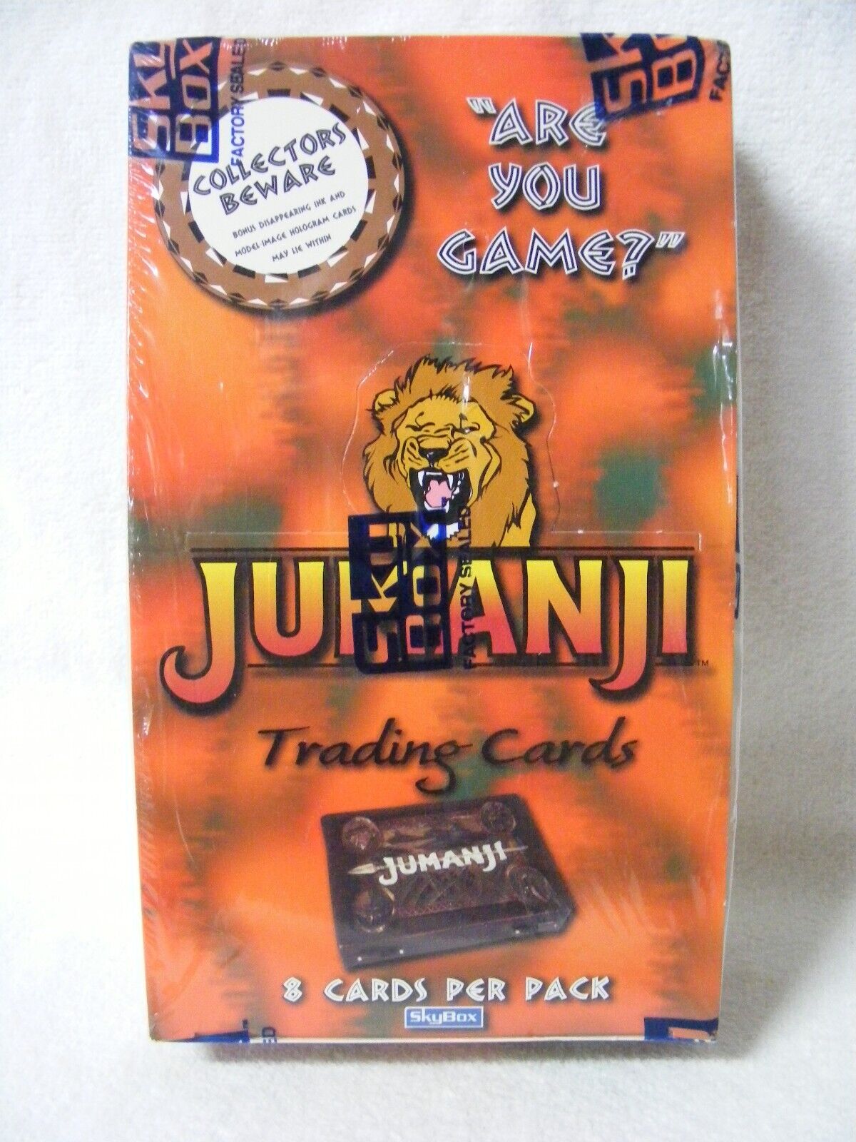 1995 Skybox JUMANJI Trading Cards Sealed Box ~ 36 Packs