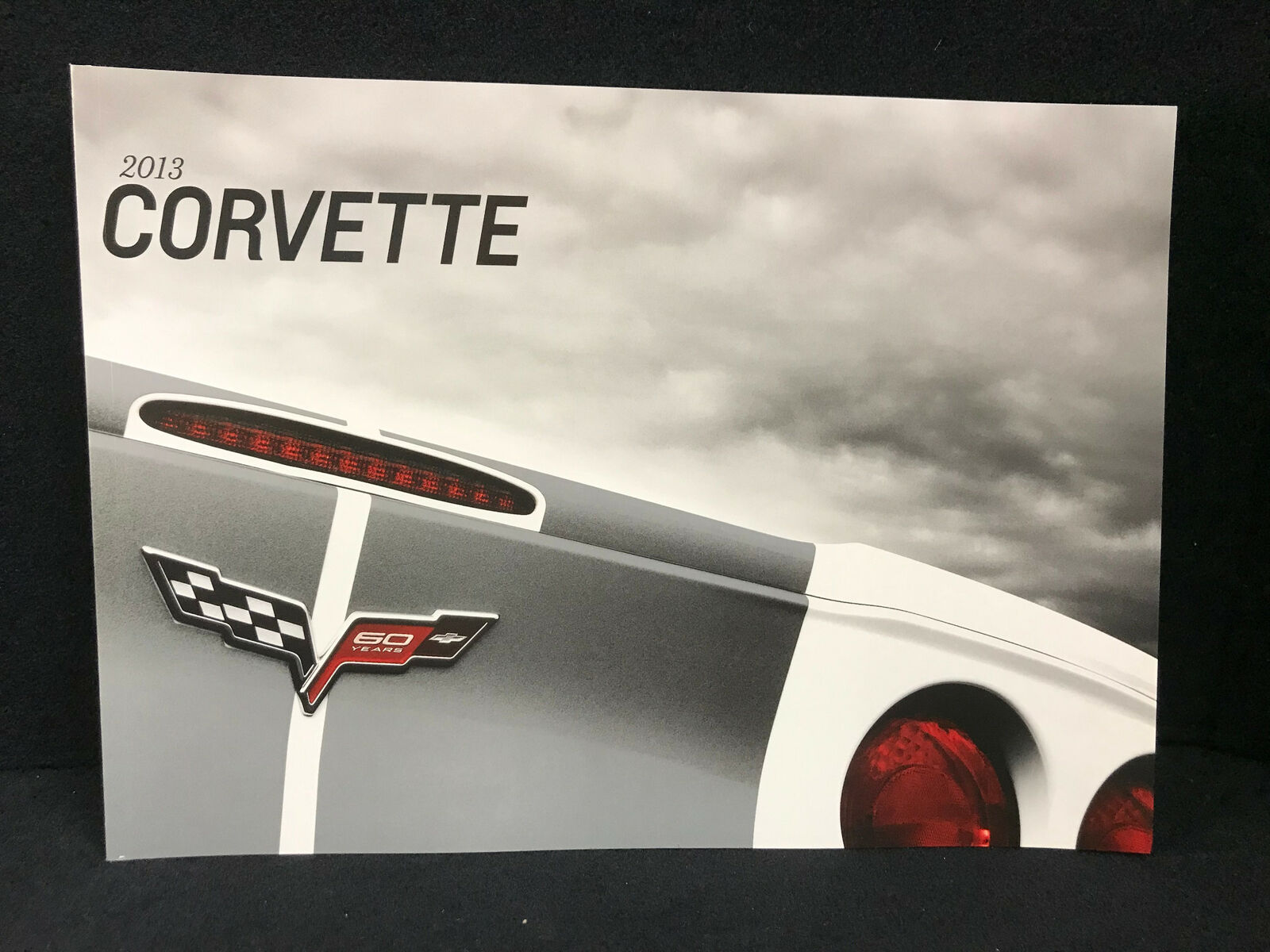 2013 Chevrolet Corvette 60th Anniversary Dealers Brochure Booklet NOS