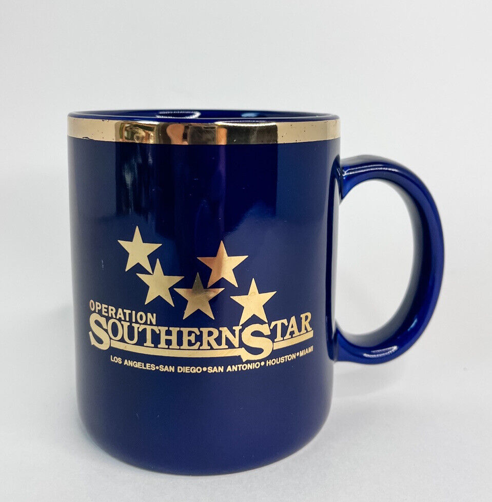 Mug US Marshalls Service 1990 Operation Southern Star Navy Cup