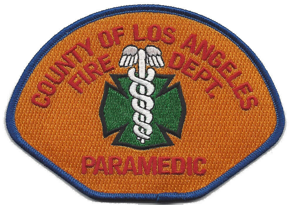 LA County Paramedic LACO NEW Fire EMS Classic  Patch