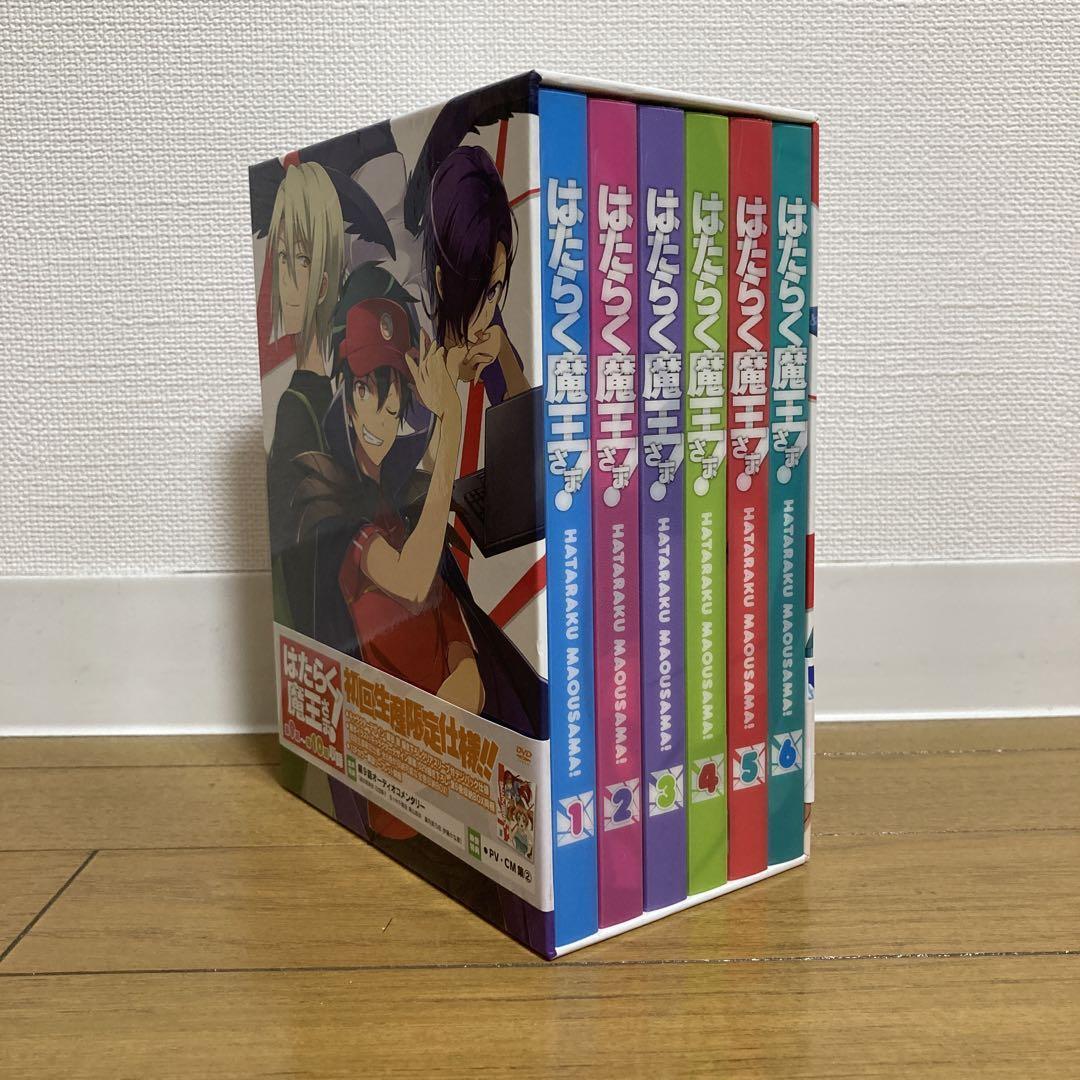 The Devil Is a Part-Timer Limited Edition DVD Volumes 1-6 Set with BOX