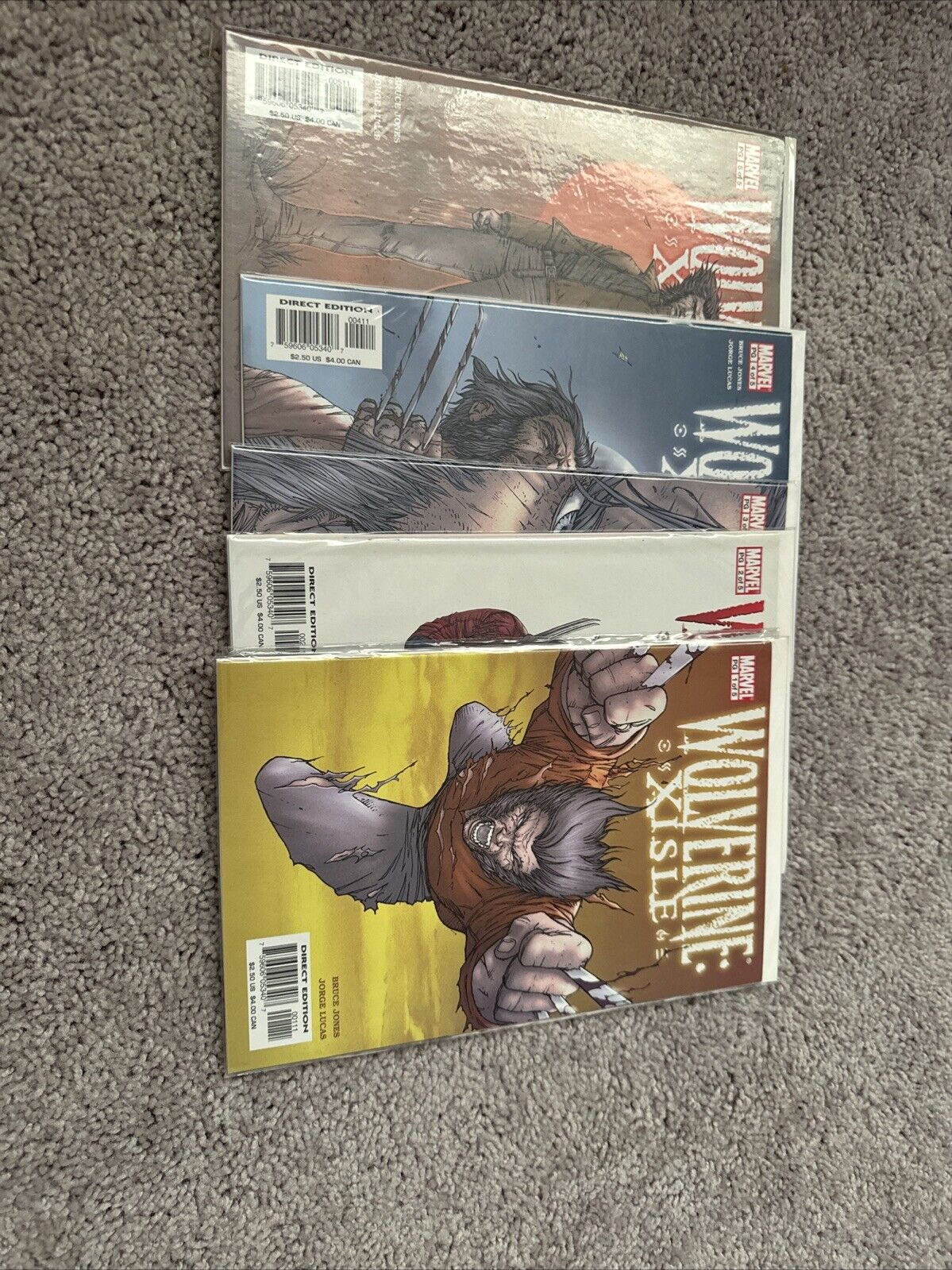 Wolverine Xisle #1-5 - Path of the Warlord #1