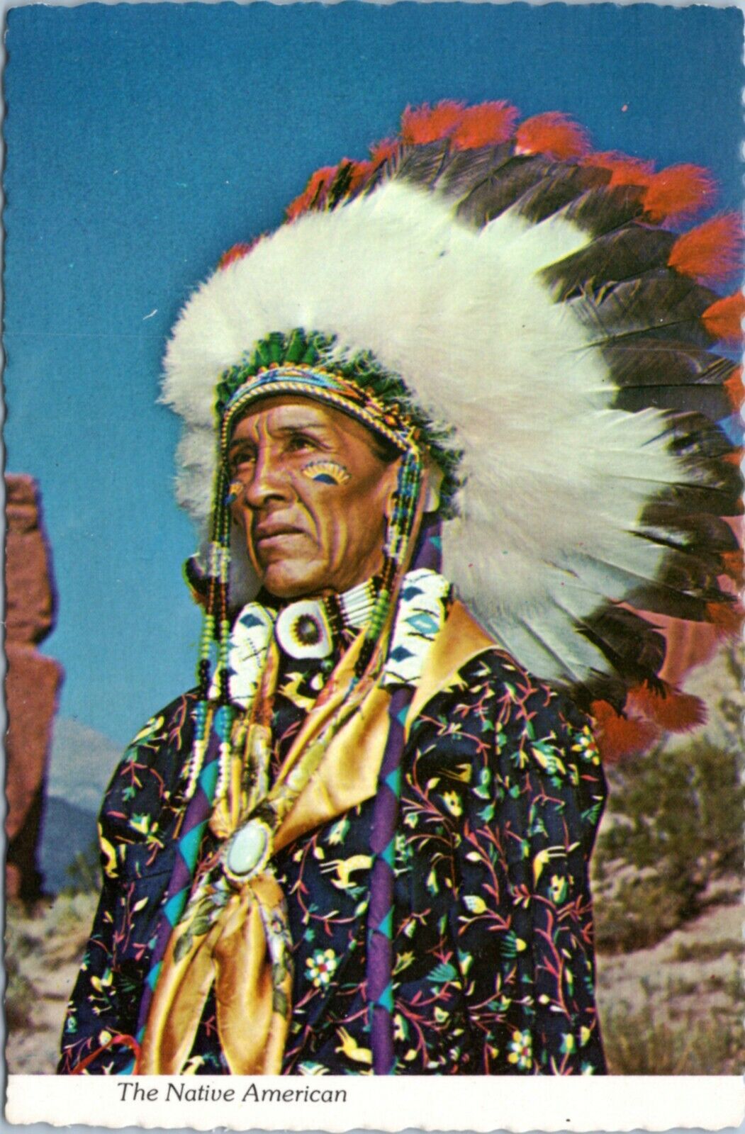 postcard - The Native American 