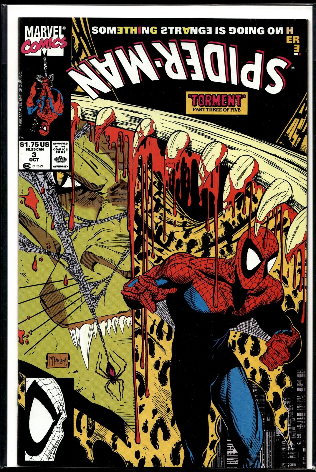 1990 Spider-Man #3 Marvel Comic