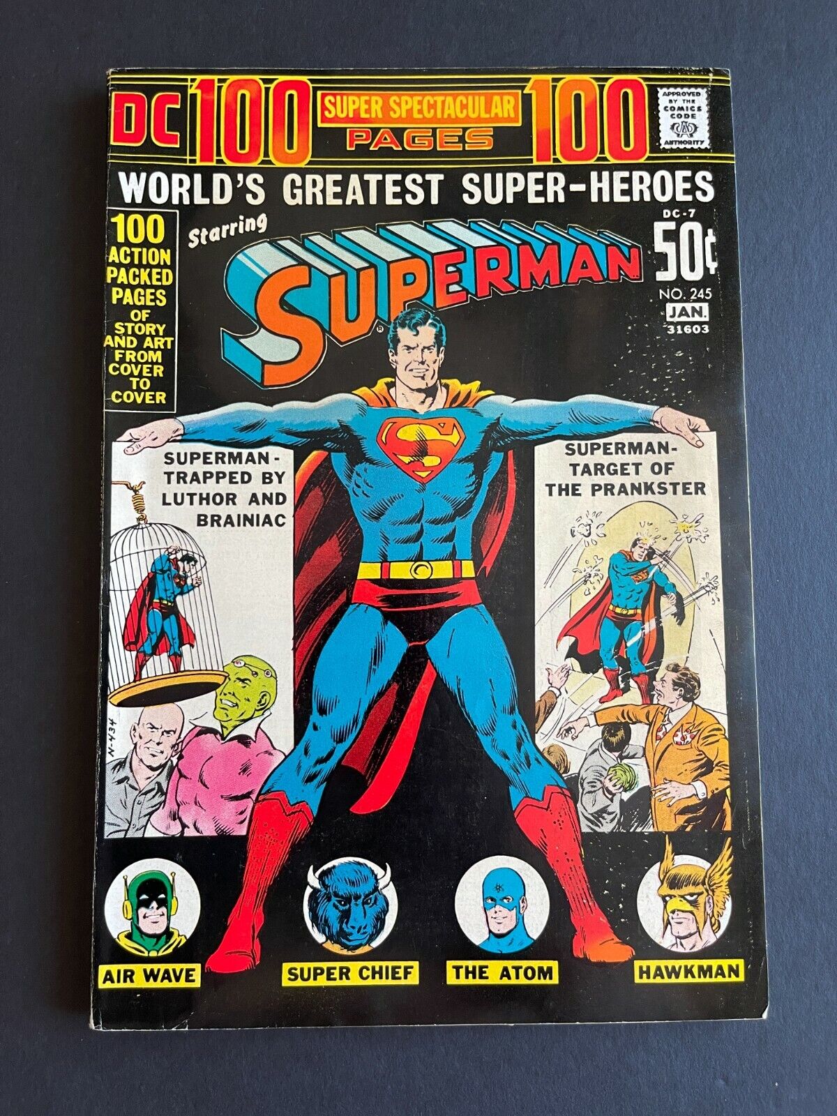 Superman #245 - DC 100 Page Spectacular (DC, 1971) Fine+
