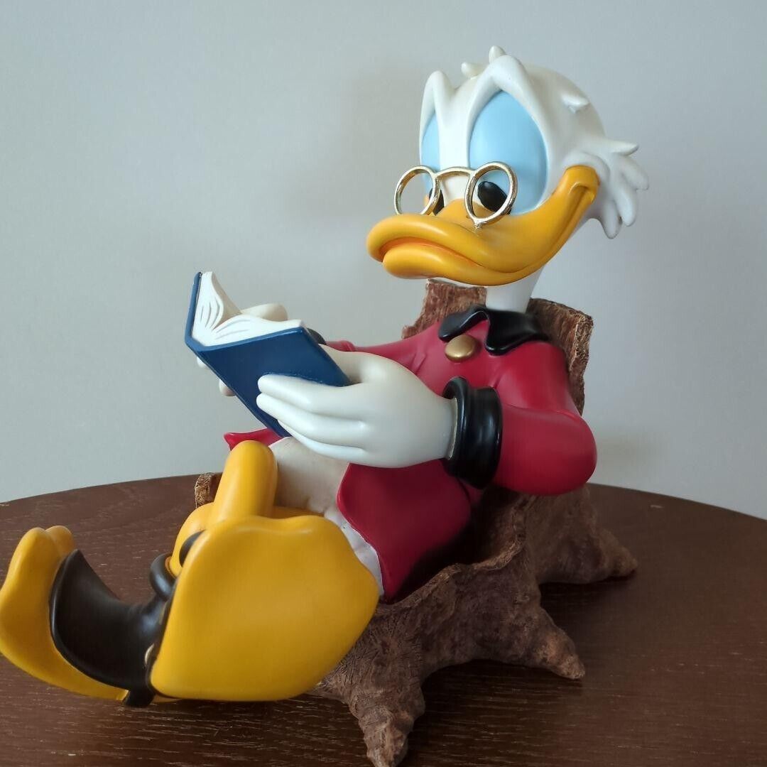 RARE Disney Uncle SCROOGE MCDUCK Figurine