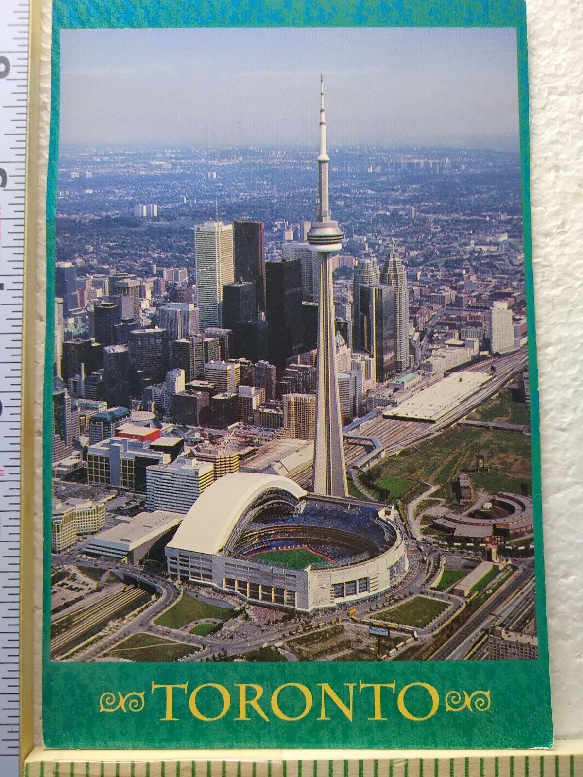 Postcard Aerial View of Toronto Ontario Canada North America