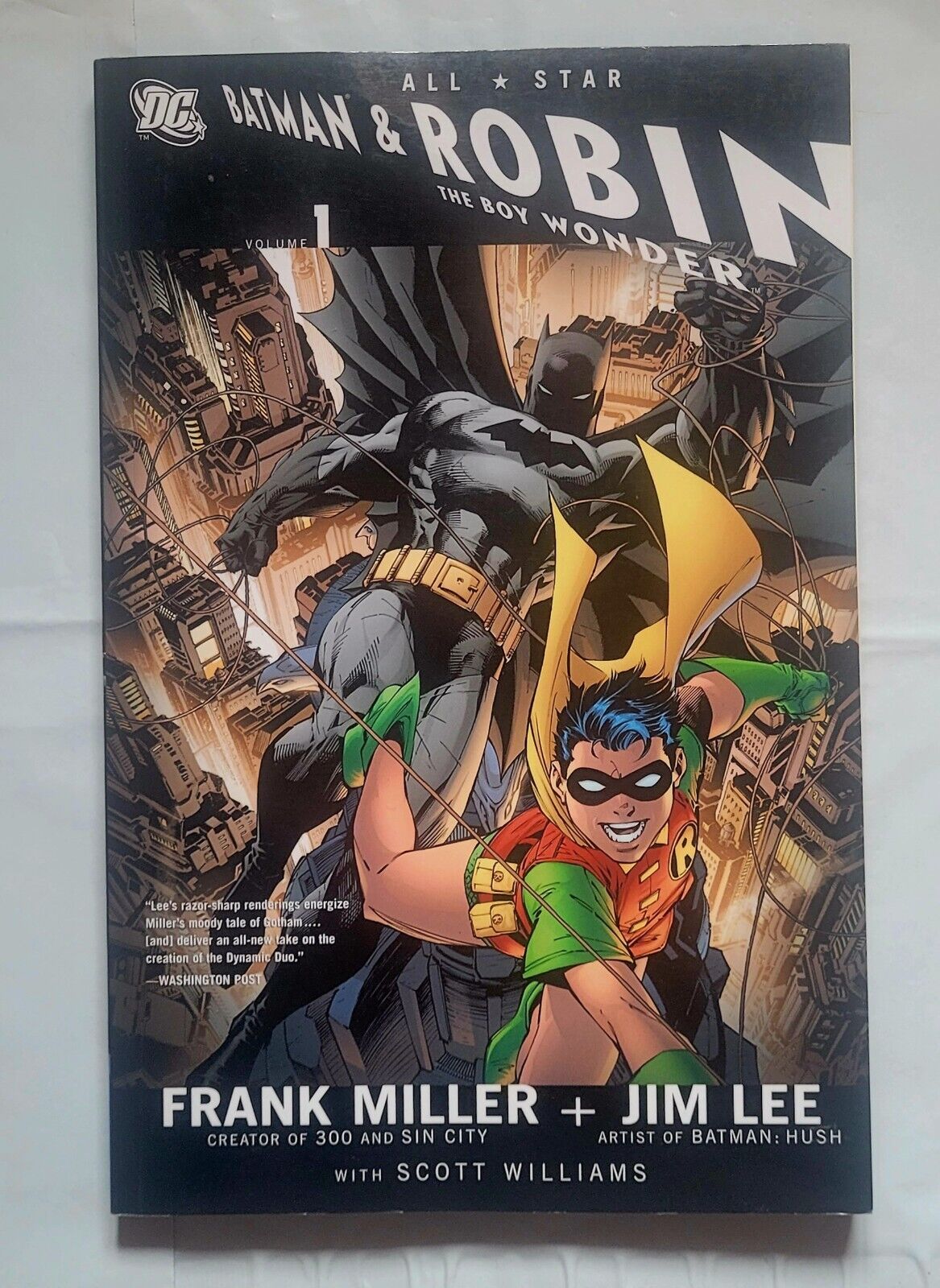 Batman & Robin The Boy Wonder All Star Graphic Novel DC Miller Lee 