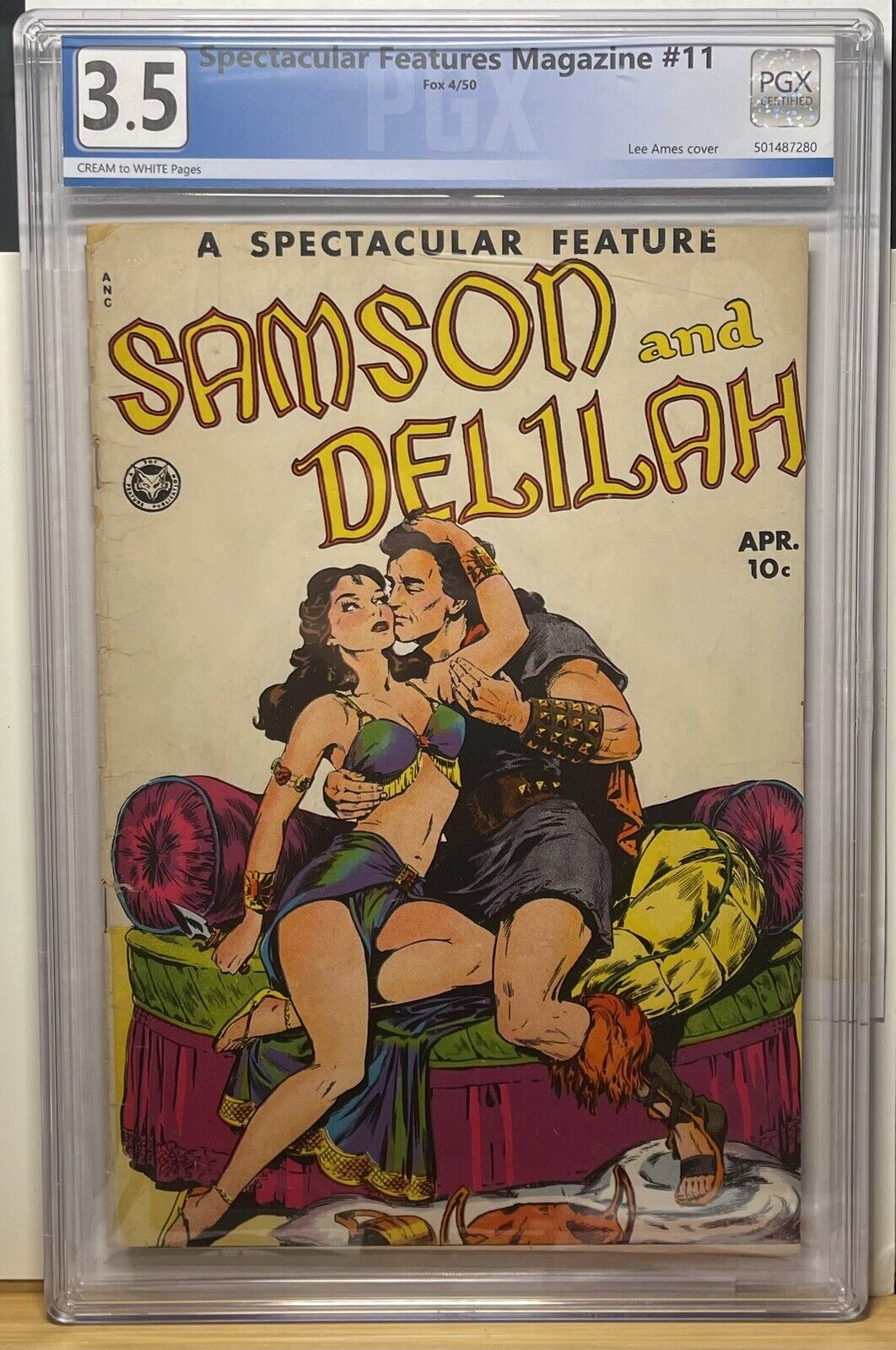 Spectacular Features 11 Samson And Delilah PGX not CGC GGA Comic 1950