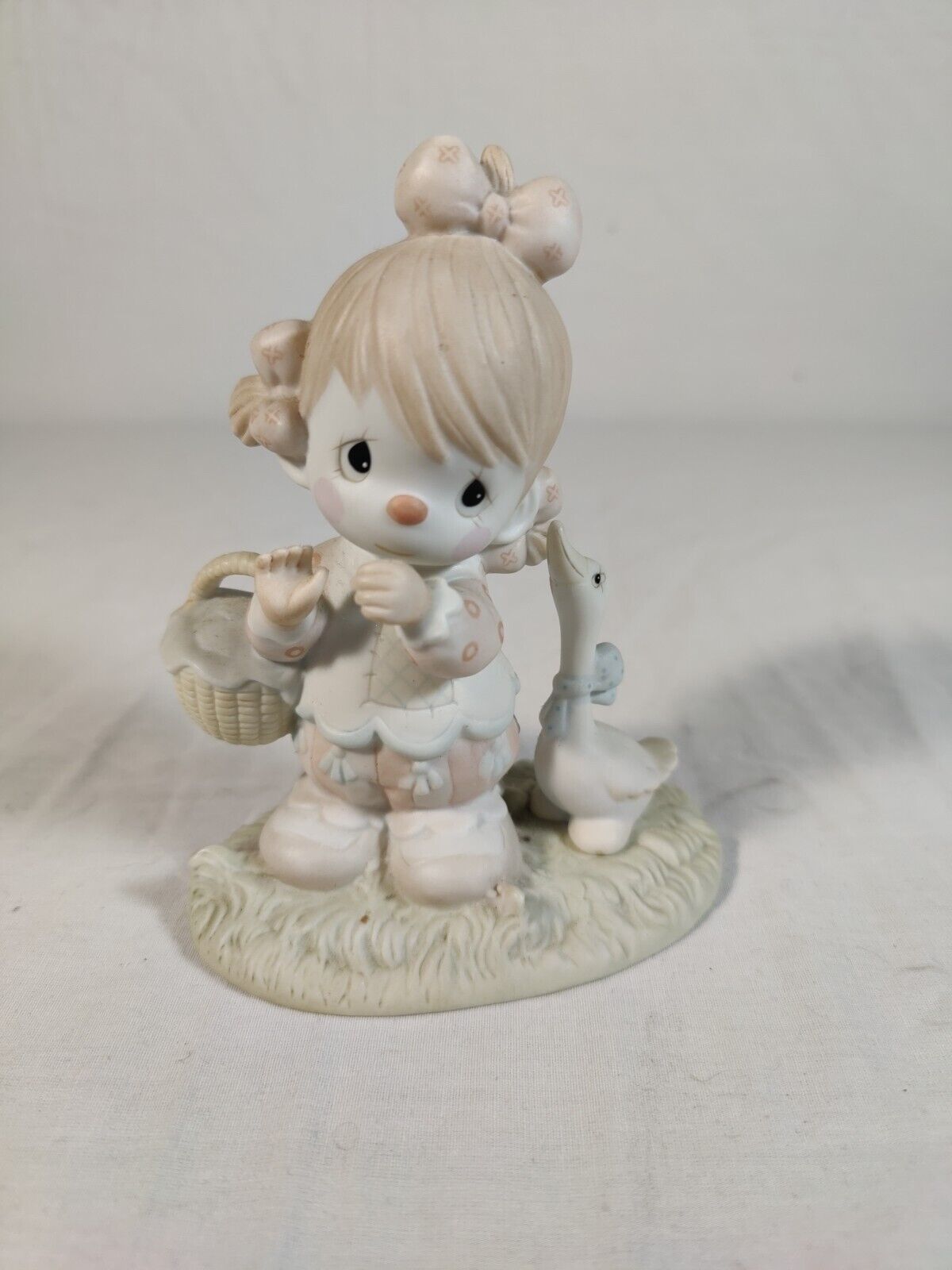 Vintage 1985 Precious Moments “Waddle I Do Without You” Porcelain Figurine Clown
