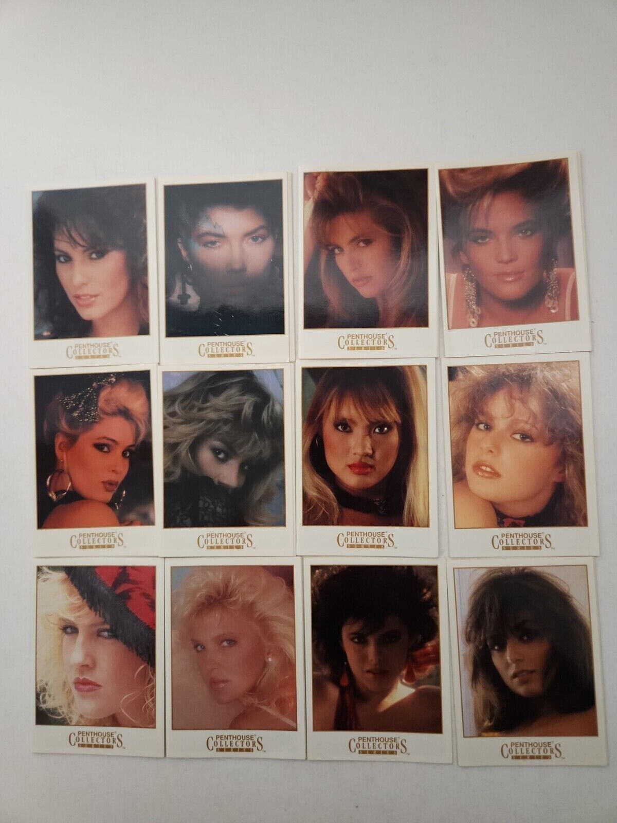 1992 PENTHOUSE Premier Edition Collector’s Series Fold Outs Card Set 111-122