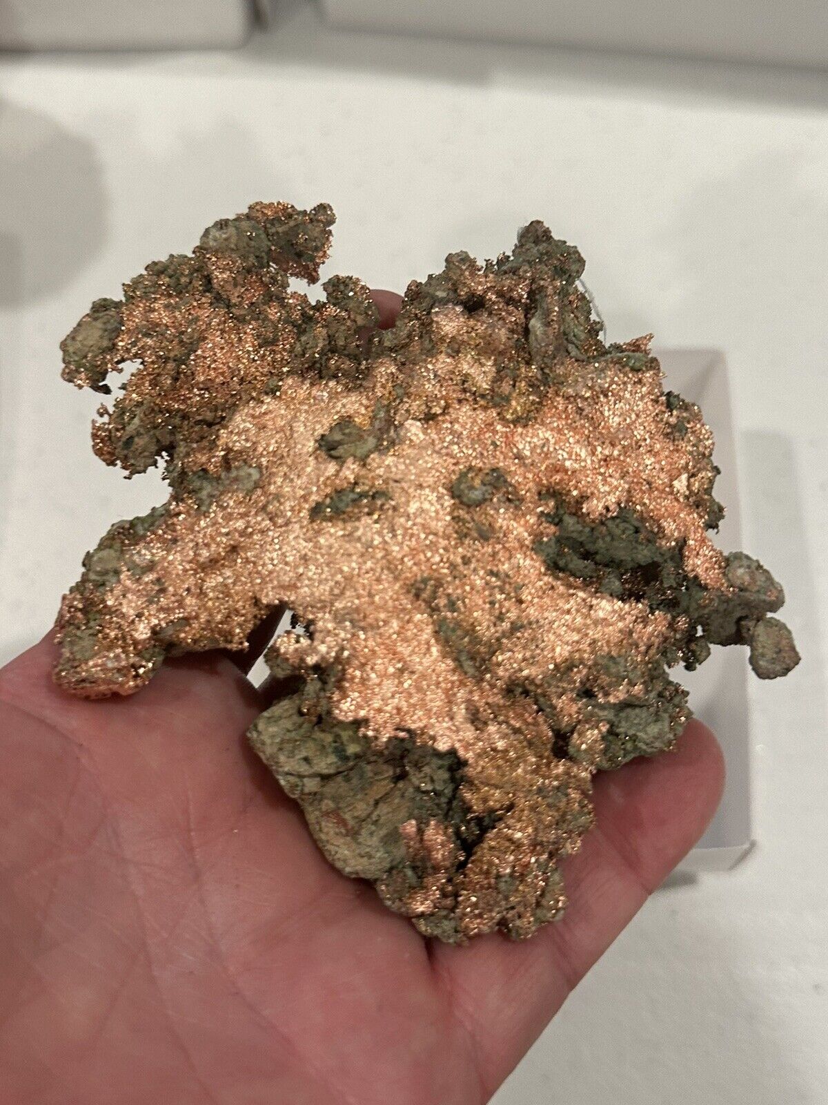Nice Cleaned 454 gram NATIVE COPPER Specimen - Keweenaw Peninsula, Michigan