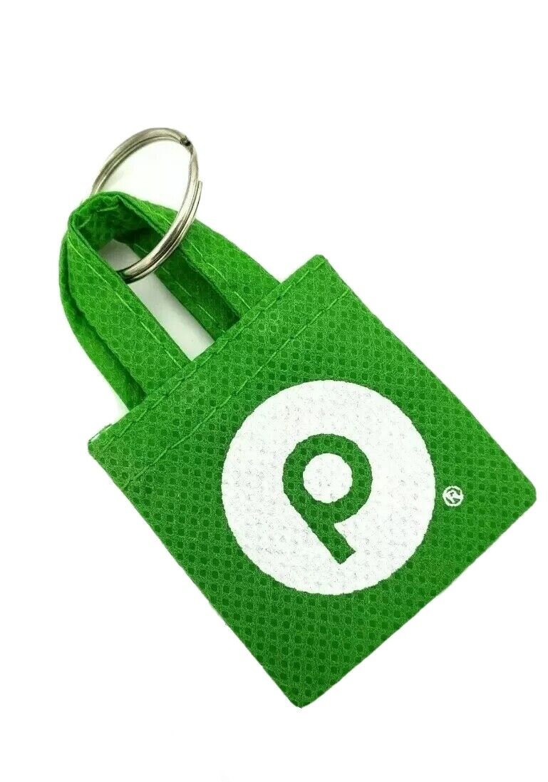 Publix Mini Shopping Bag Key chain, Grocery Store Set of 2