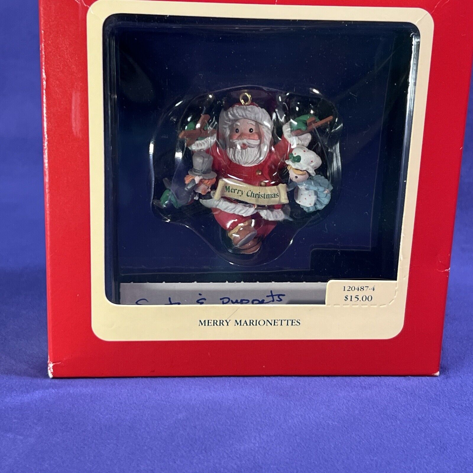 1992 Carlton Cards Ornament~Merry Marionettes