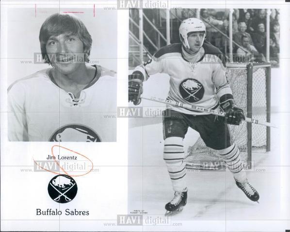 1978 Original Photo: Buffalo Sabres\' Jim Lorentz