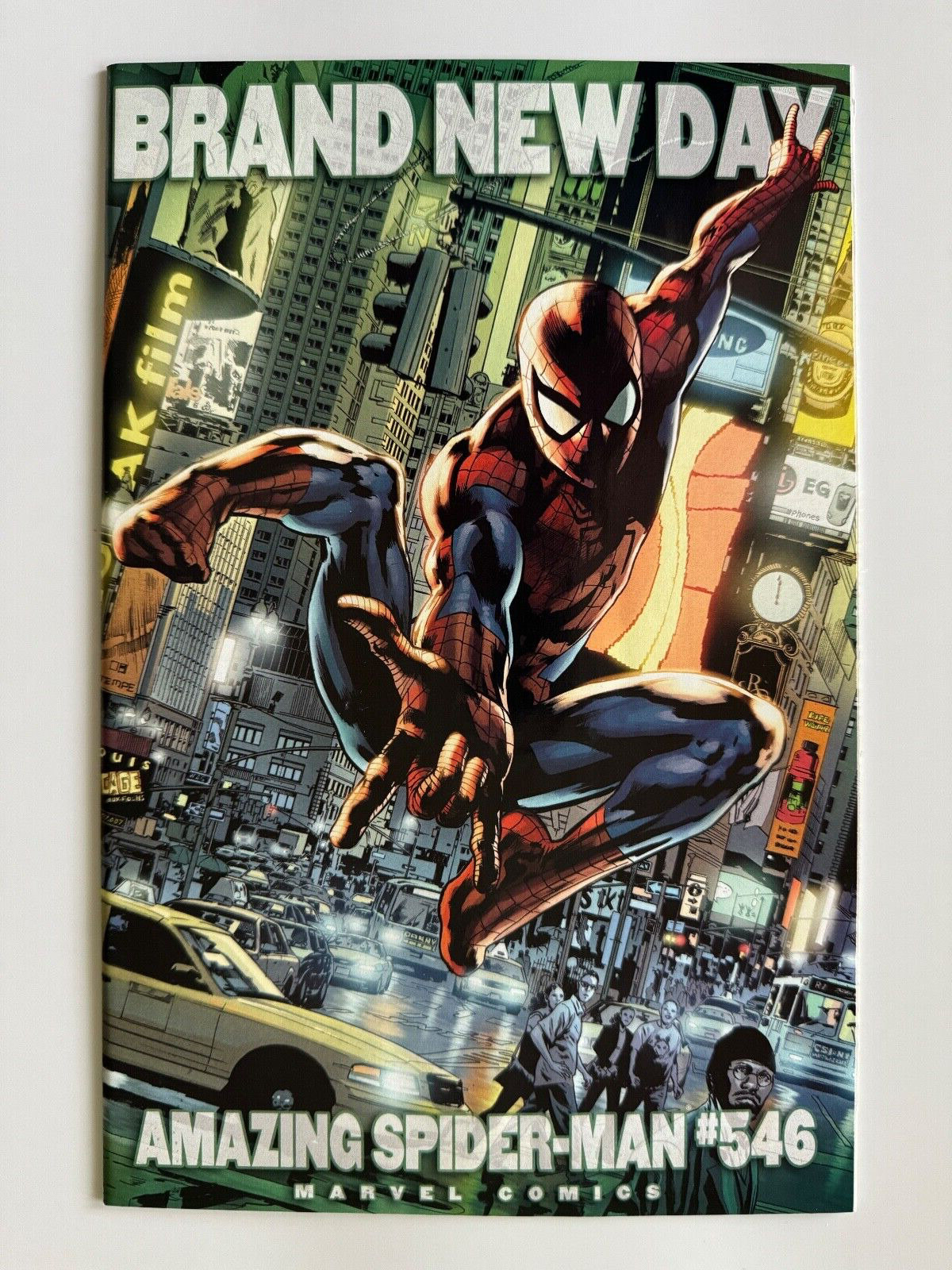 AMAZING SPIDER-MAN #546 • HITCH VARIANT • 1ST APPEARANCE MR. NEGATIVE • NM/NM+