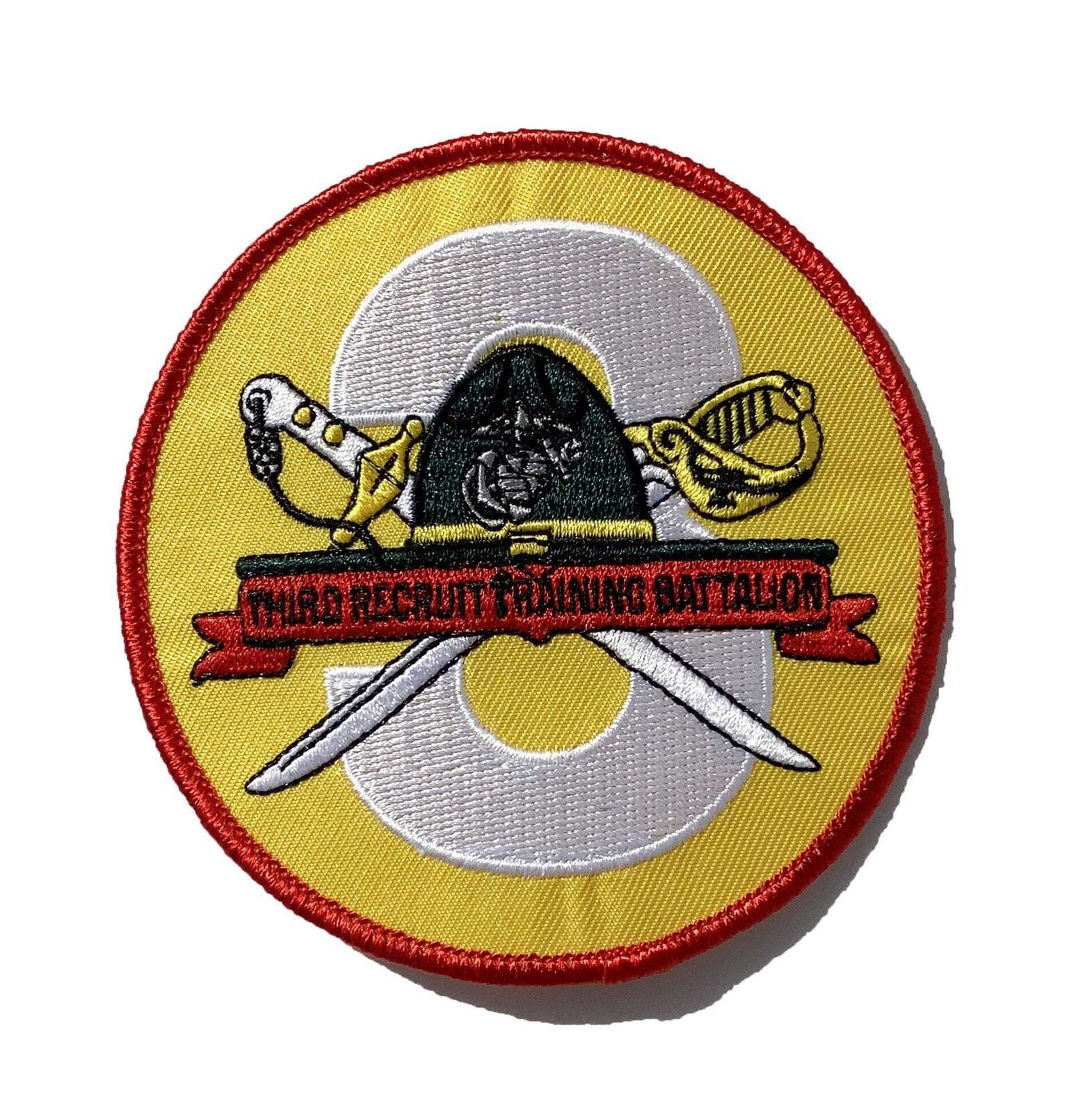 3rd Recruit Training Bn Patch – Plastic Backing