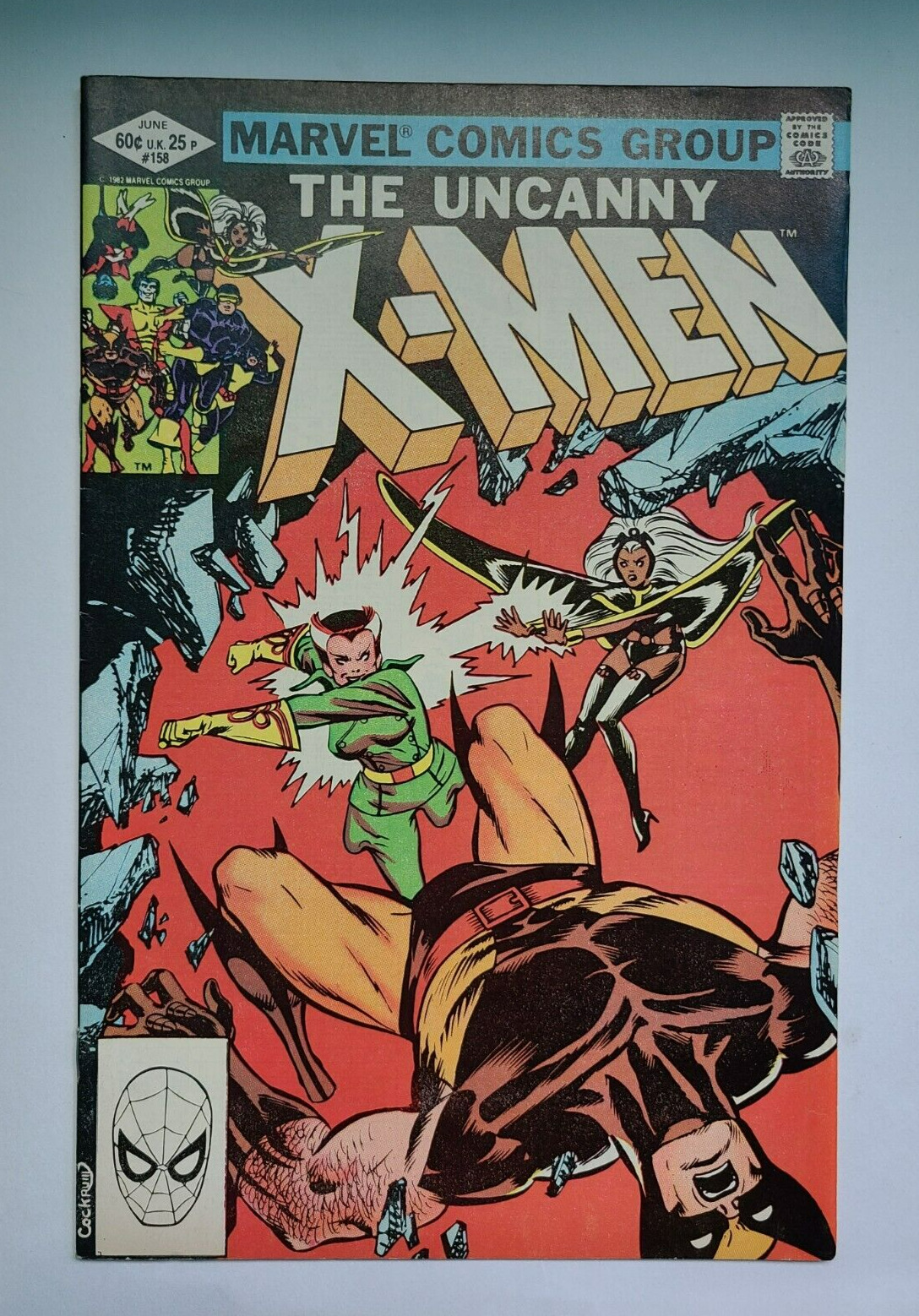 UNCANNY X-MEN #158 - 1982 Marvel Comic; 1st app of Rogue in X-Men Comic