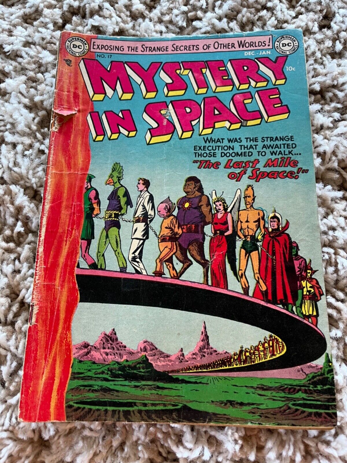 Mystery in Space #17 GD/VG 3.0 1954
