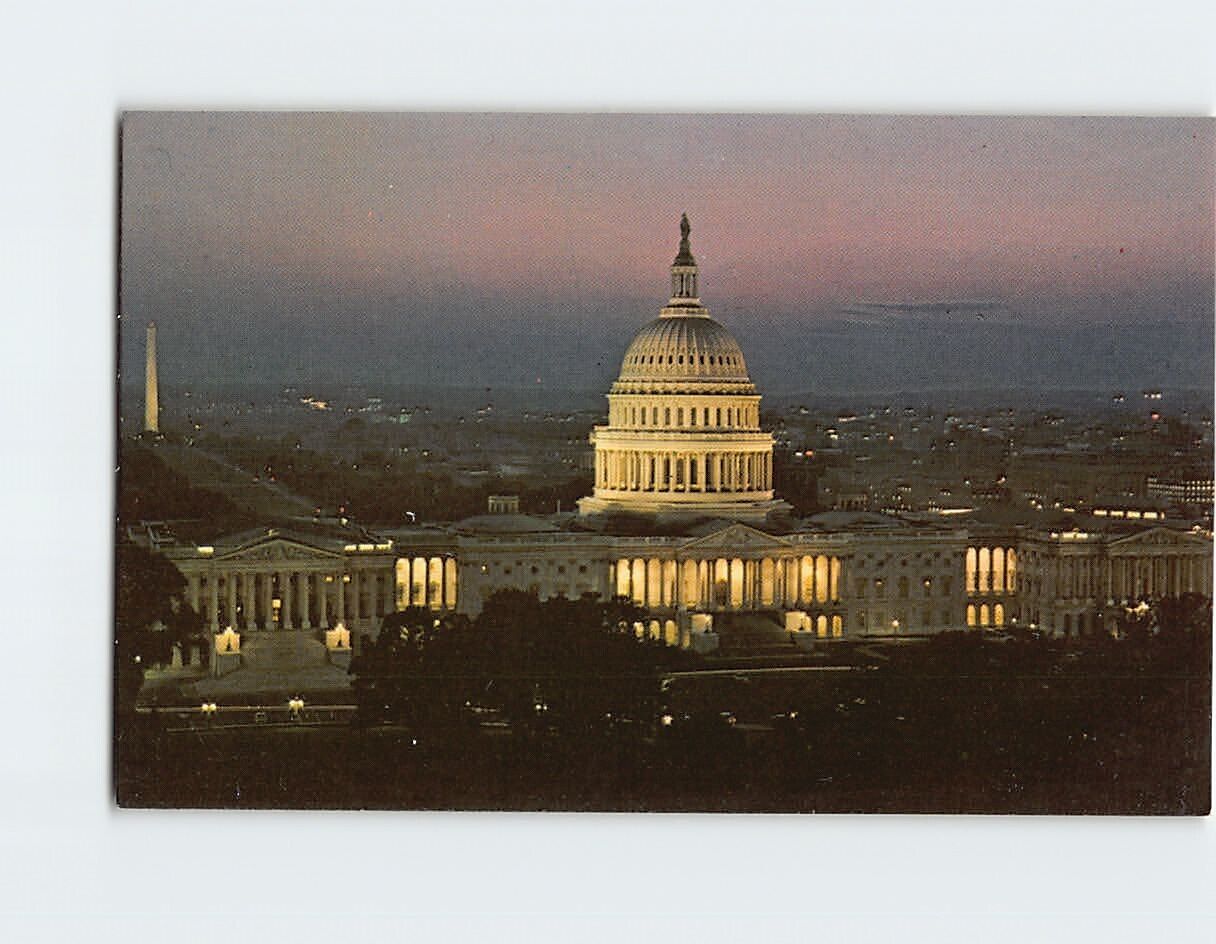Postcard The Capitol at Twilight Washington DC