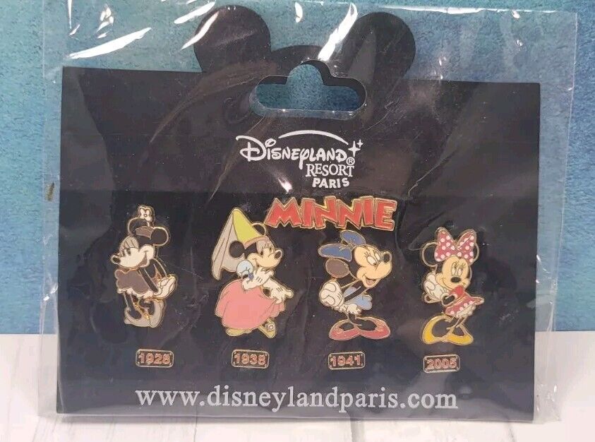 Disney Trading Pins 41494     DLRP - Minnie Through the Years - Set