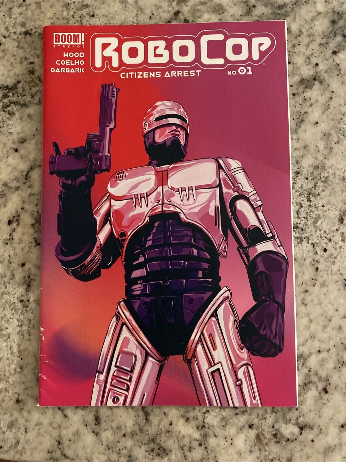 RoboCop Citizen’s Arrest Comic Book Issue No. 1 Boom