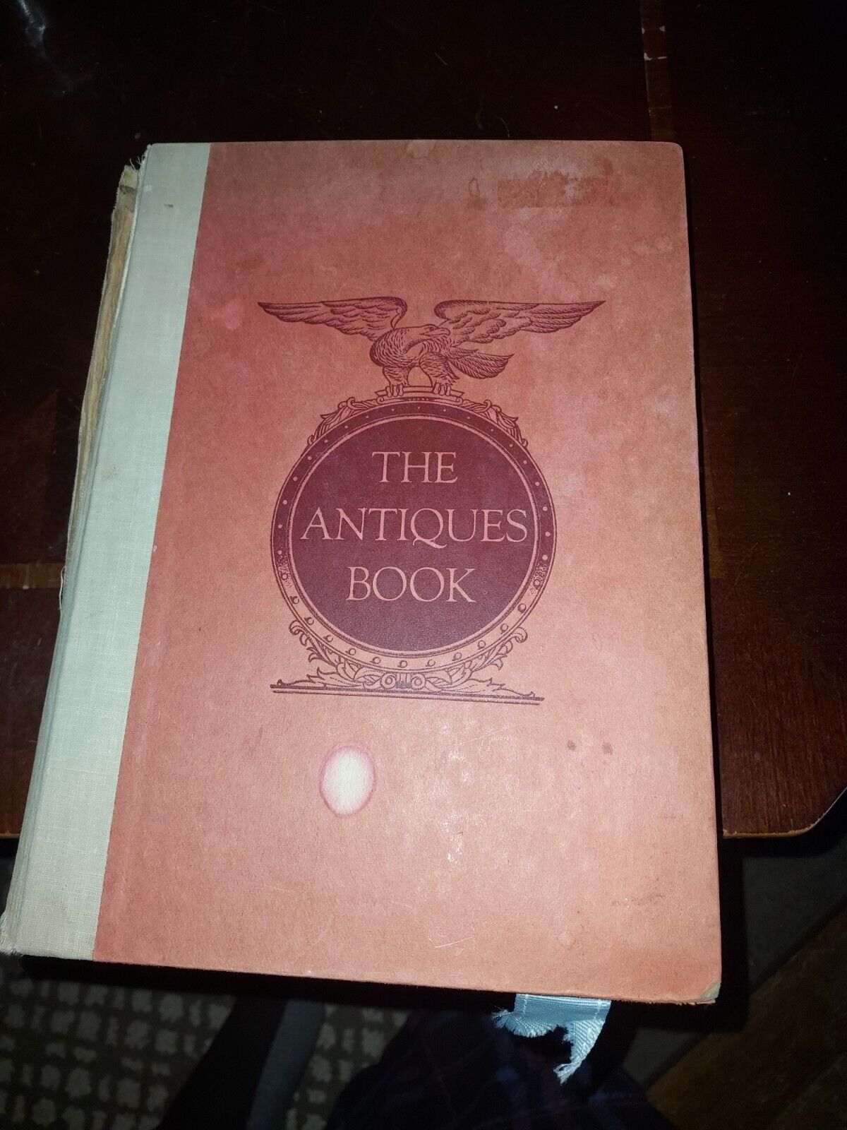 Vintage The Antiques Book Scrapbook