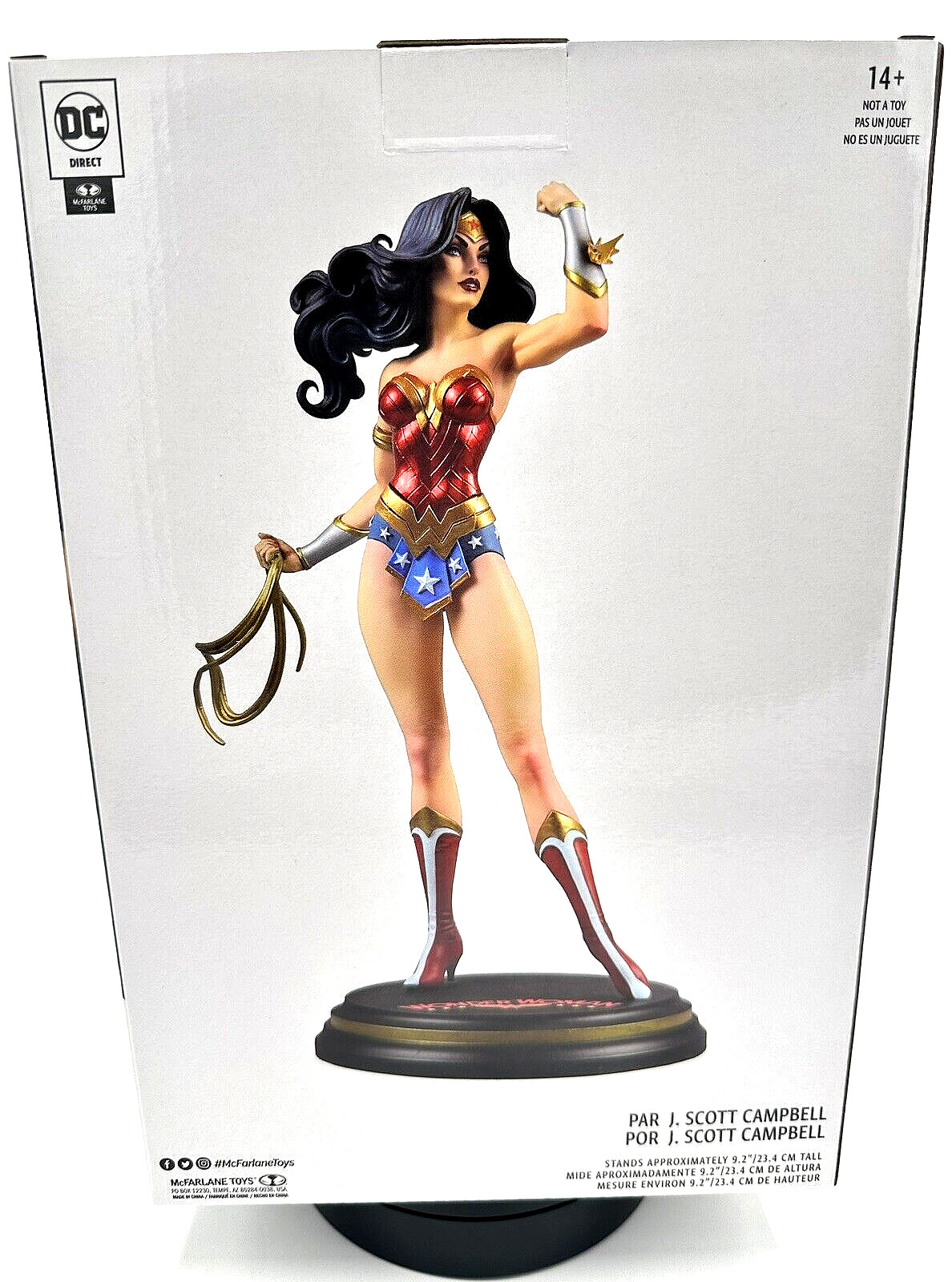 McFarlane Toys - Wonder Woman 9.2”By J. Scott Campbell - Limited Edition 610/945