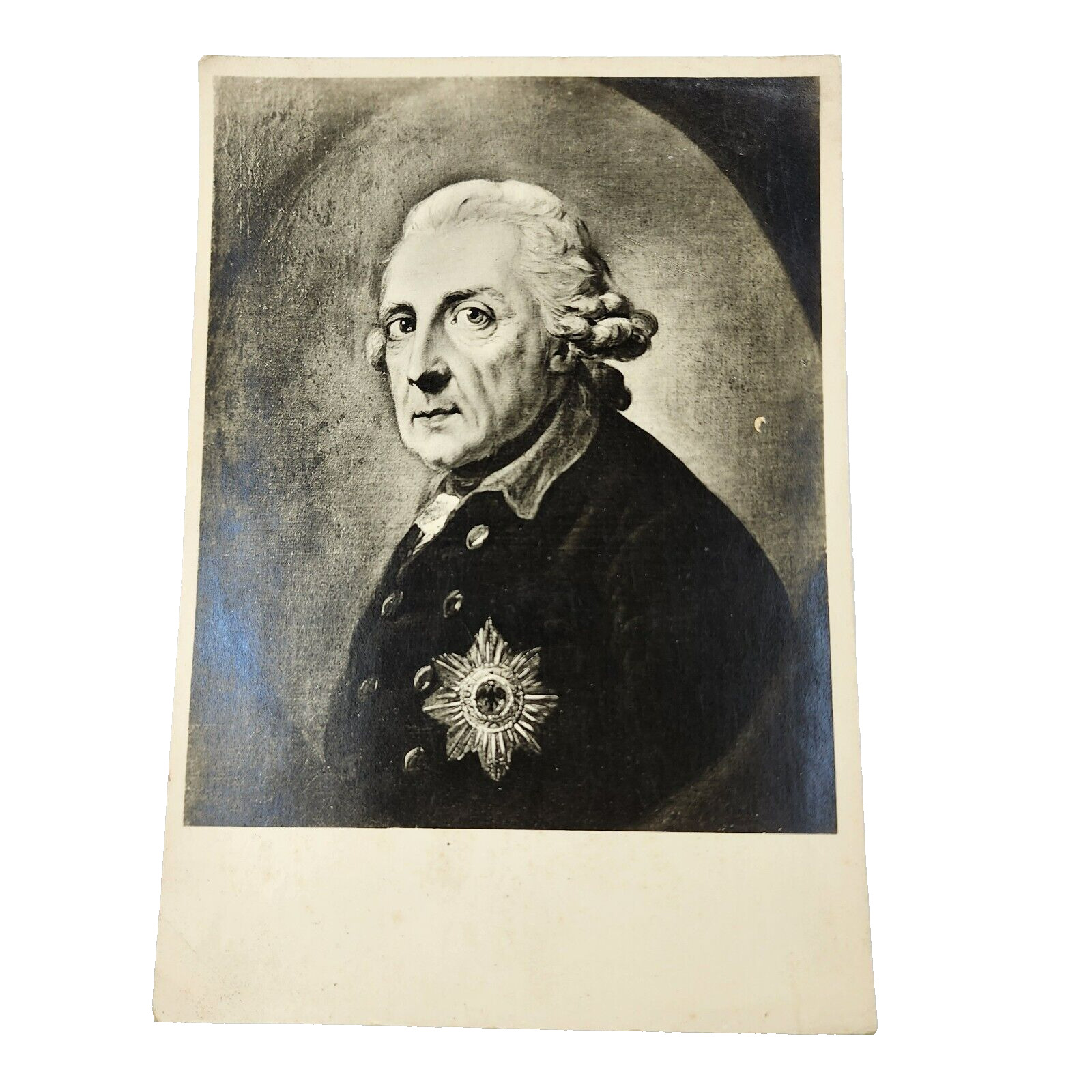 Vingtage RPPC of the painting of Frederick the Great-King of Prussia-Germany