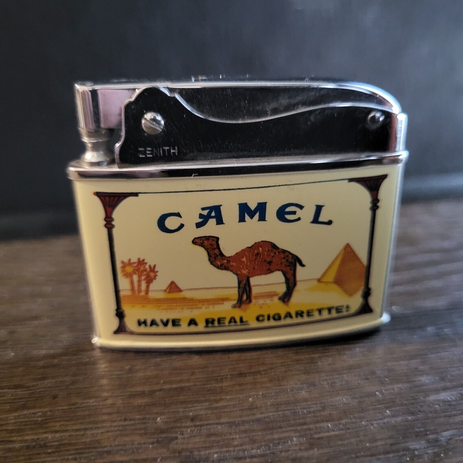 Vintage Camel Zenith Lighter- \