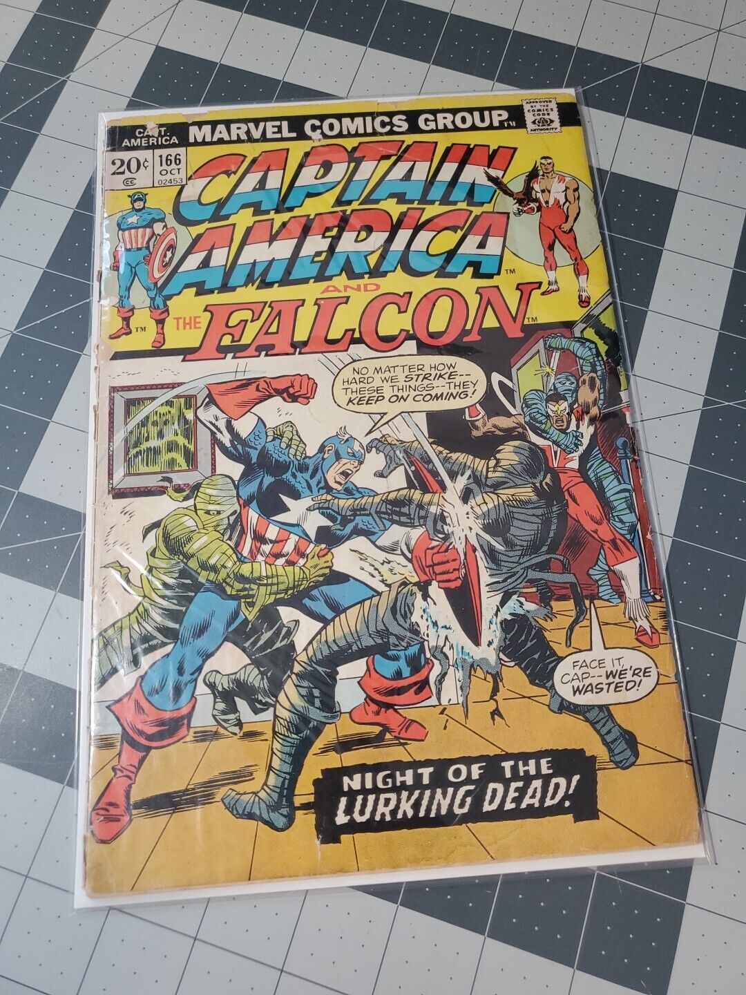 Captain America and the Falcon #166 (1973 Marvel) - G B/B
