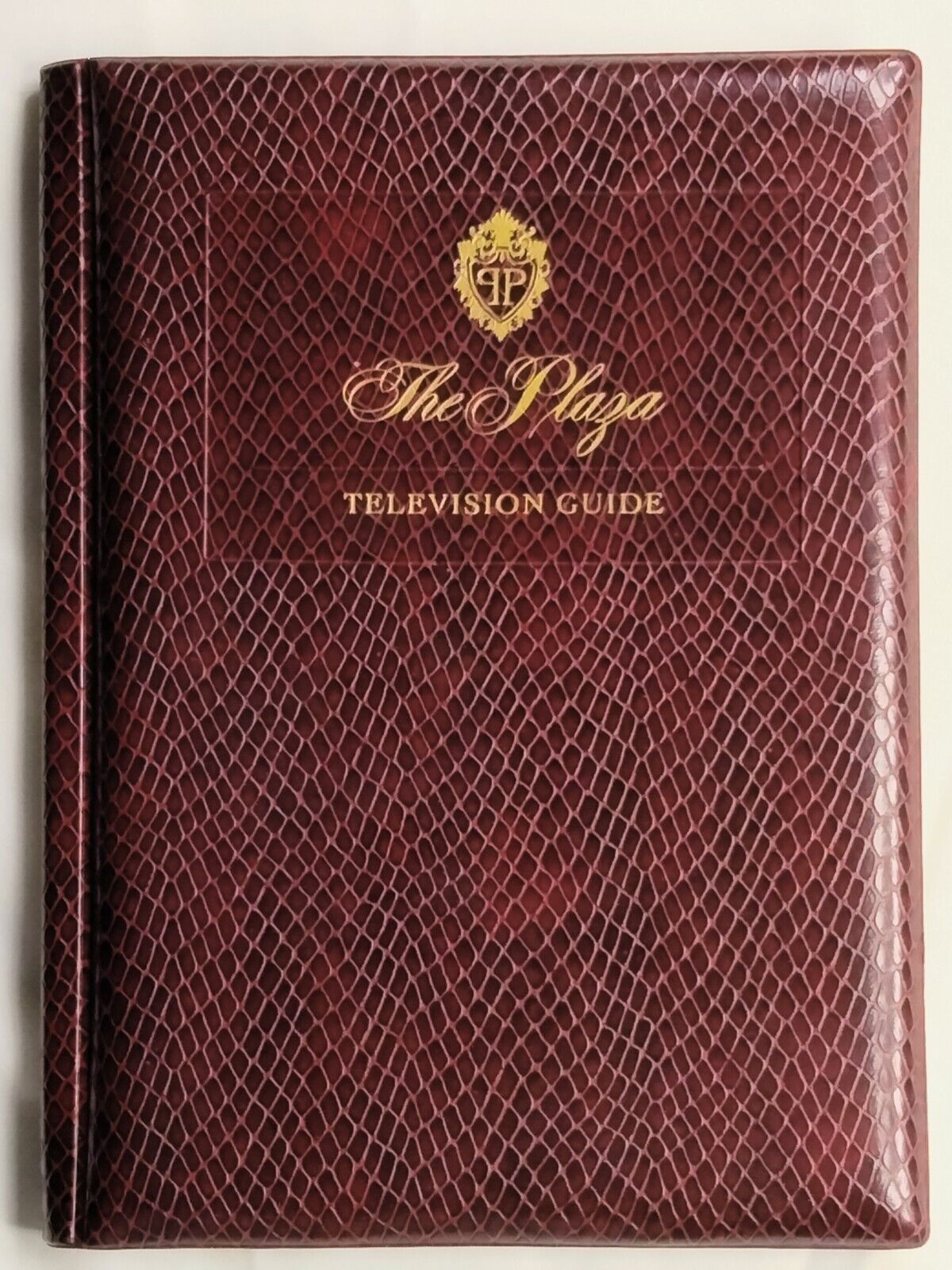 The Plaza Hotel New York City Guest Television Guide Folder with Insert Complete