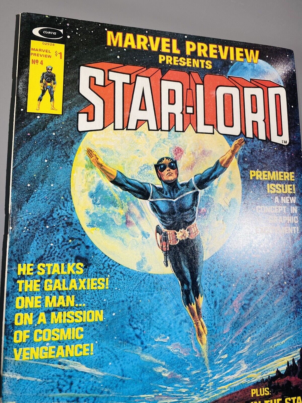 Marvel Preview #4 - 1st Appearance of Star-Lord Marvel 1976 1st Print VFNM