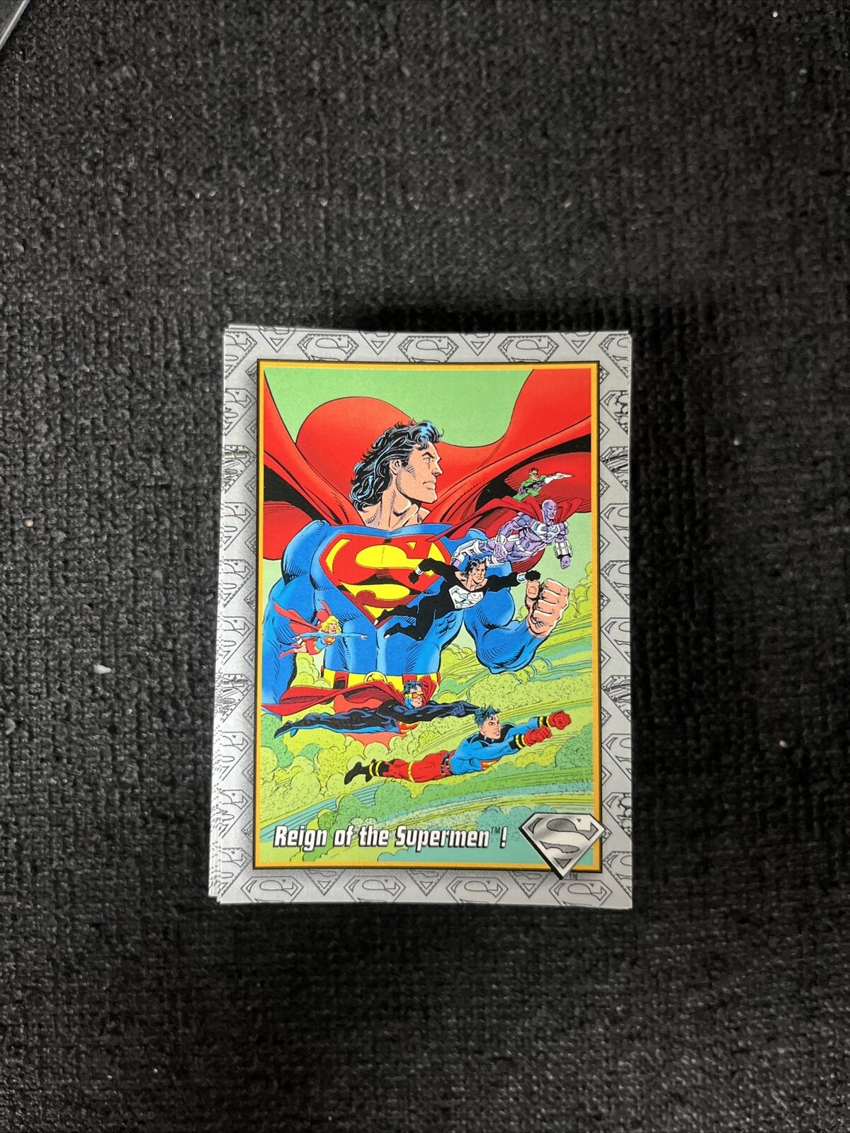 The RETURN OF SUPERMAN (Skybox/1993) Complete Trading Card Set DC COMICS 1-100