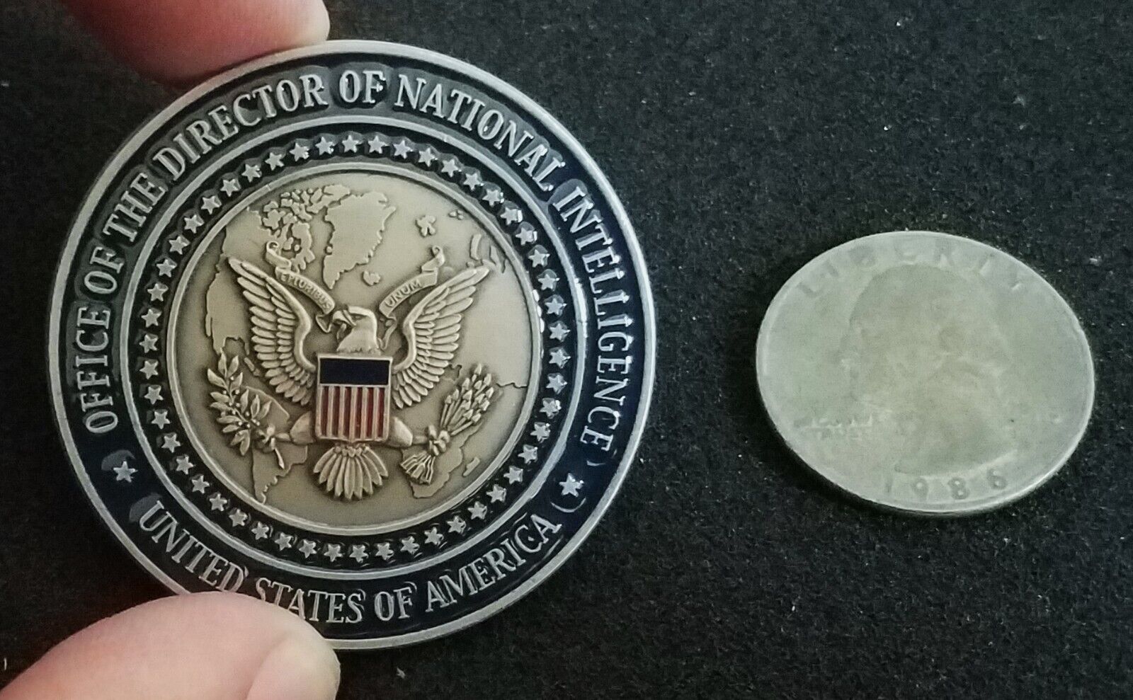 RARE ODNI Director of National Intelligence DNI CIA Intel Central Challenge Coin