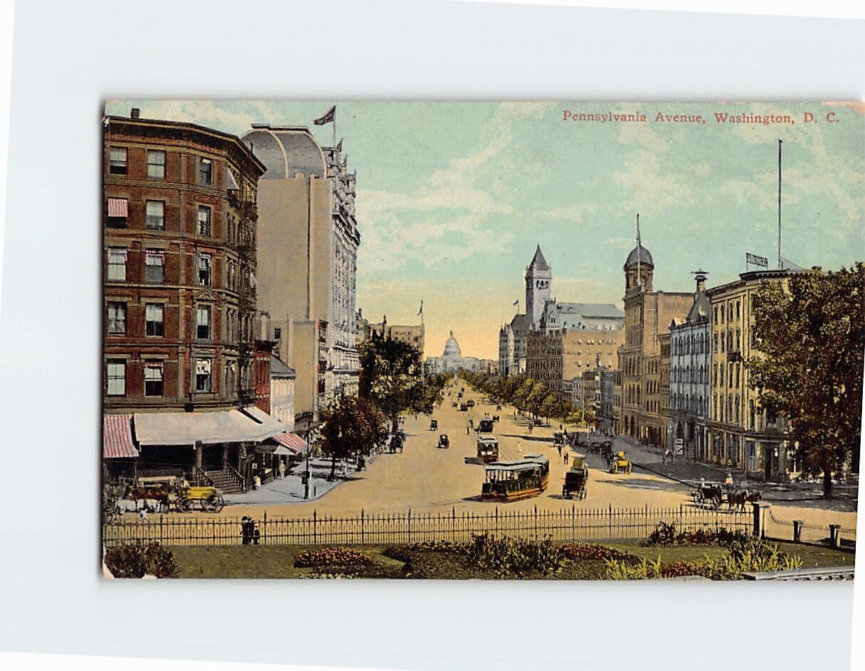 Postcard Pennsylvania Avenue Washington DC USA