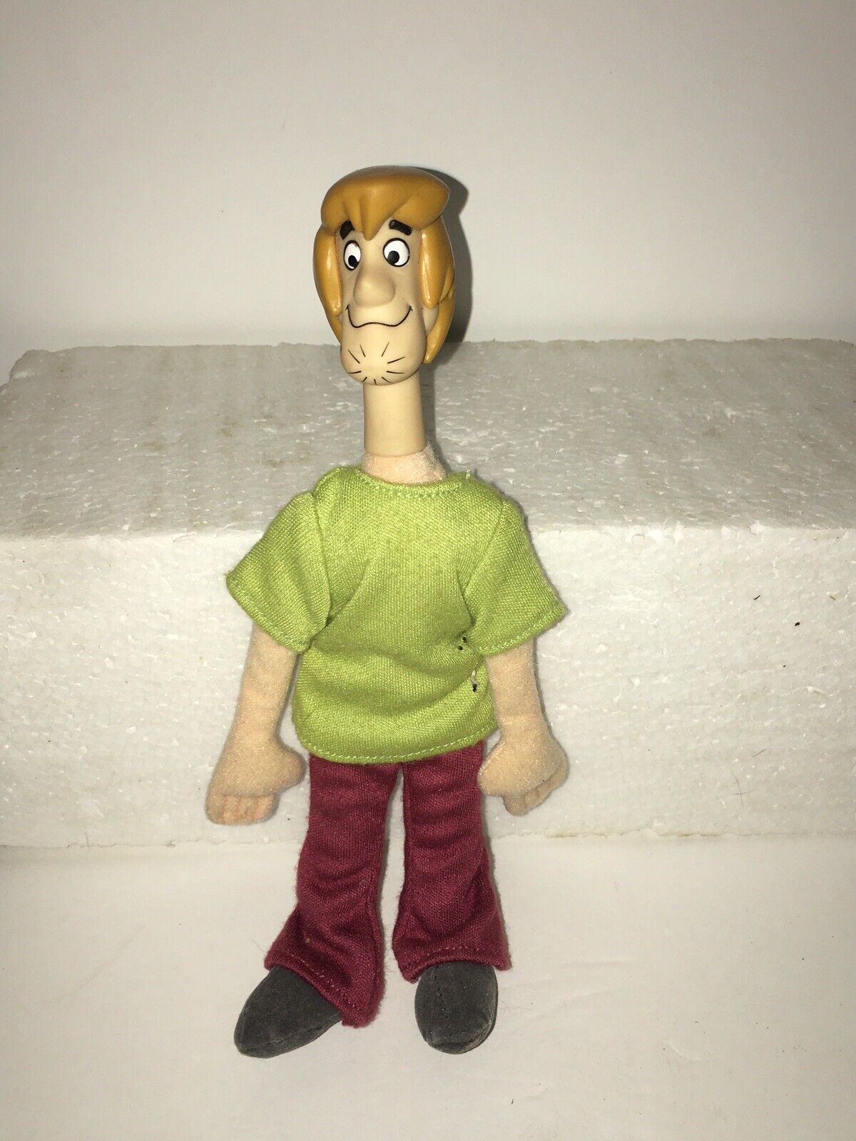 Vintage 2000 Cartoon Network Shaggy Scooby-Doo Plush 9.5\