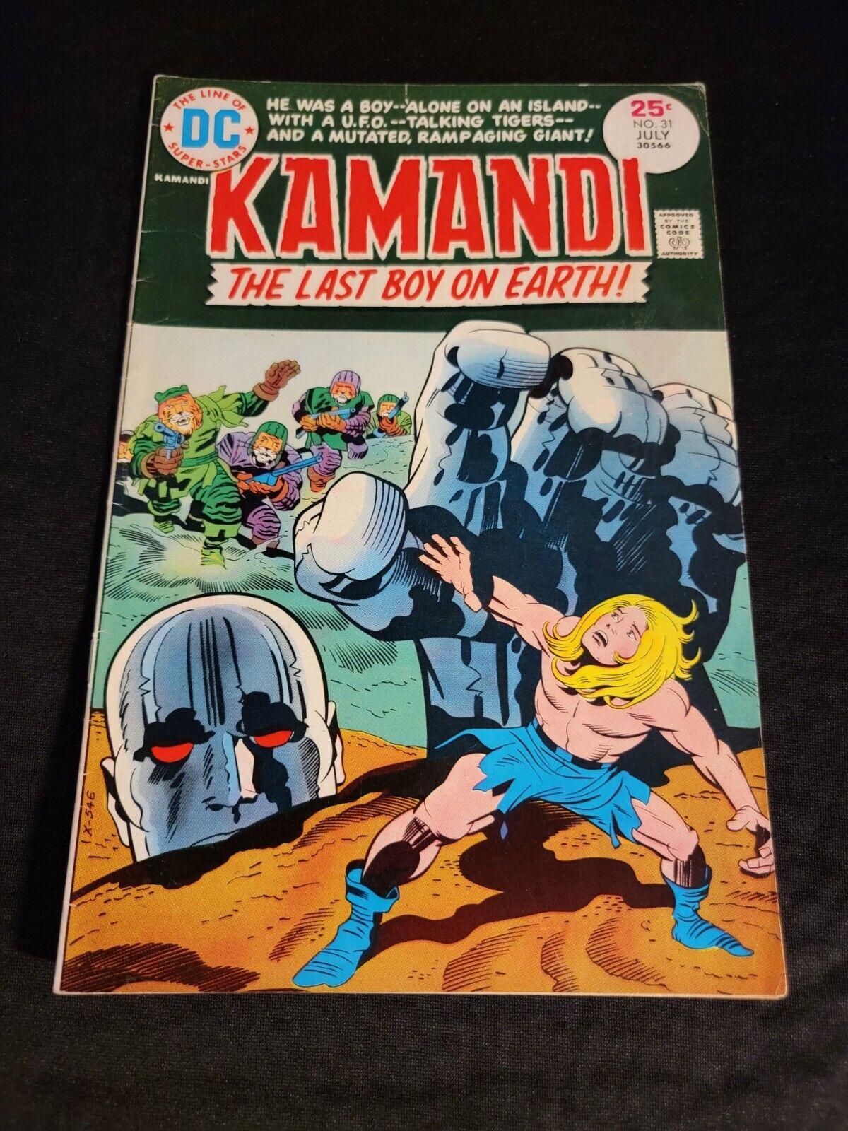 KAMANDI THE LAST BOY ON EARTH #31 1975 DC COMICS