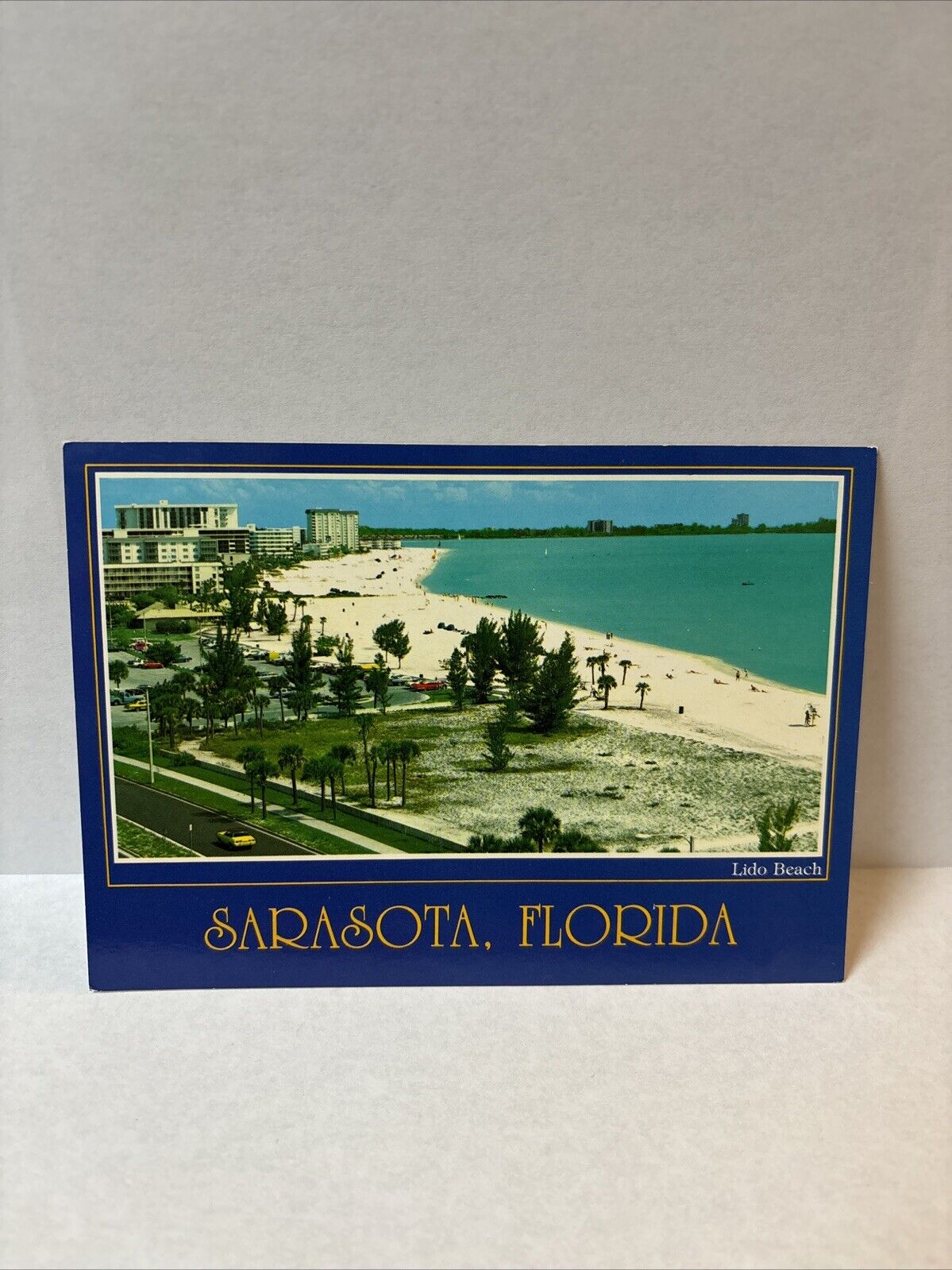 Postcard Sarasota Florida FL Beach Hotels