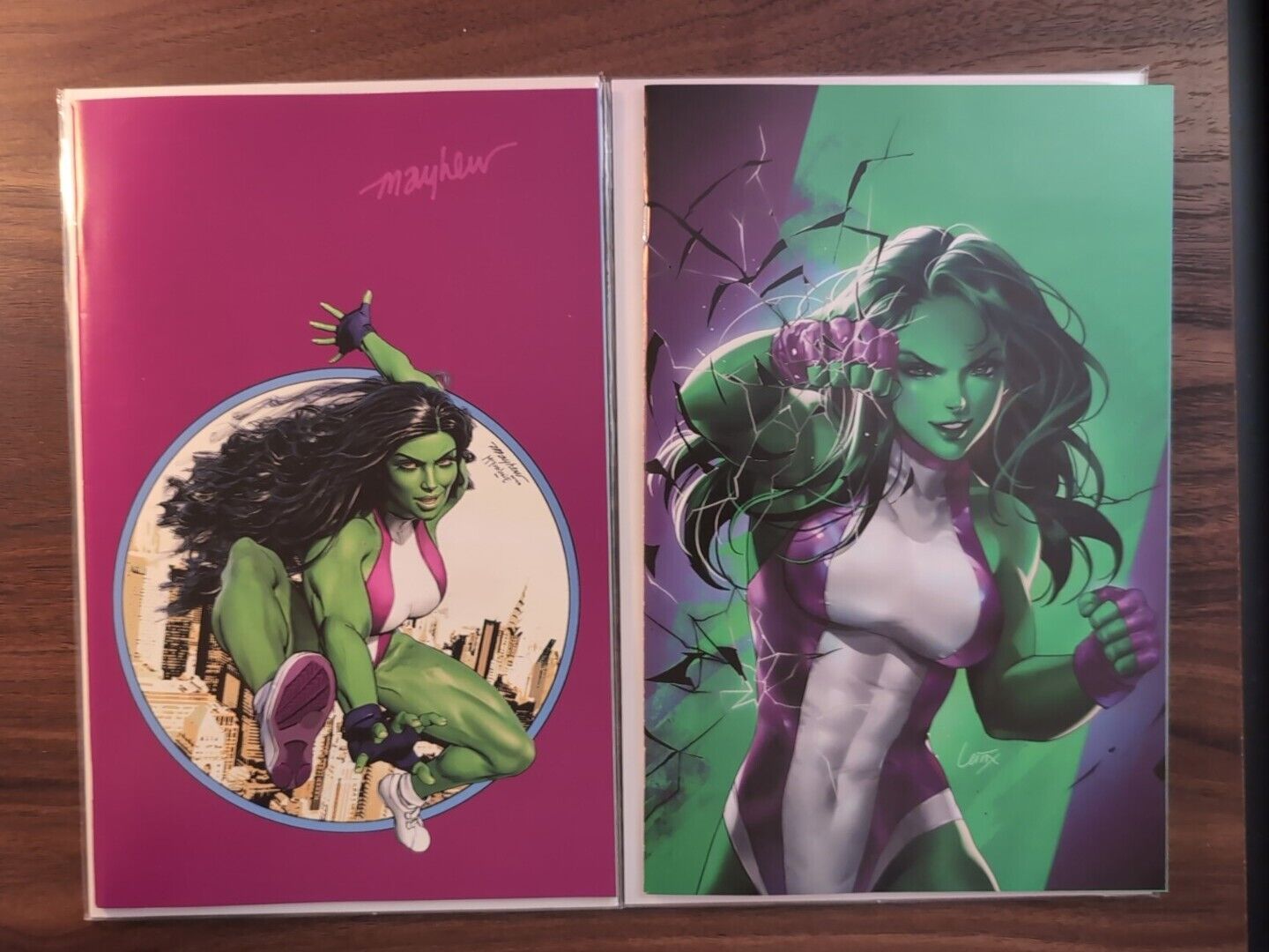 Sensational She-Hulk #1 (179) ( Dec 2023) Signed Mayhew And Leirix Variant 