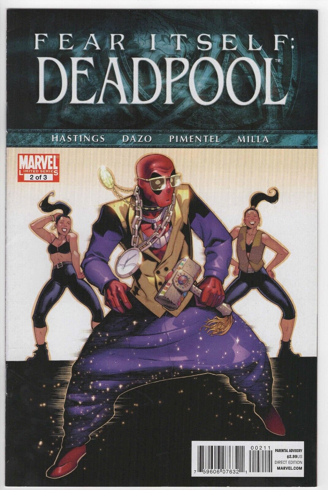 🔴 - Fear Itself: Deadpool #2 (2011) MARVEL NM