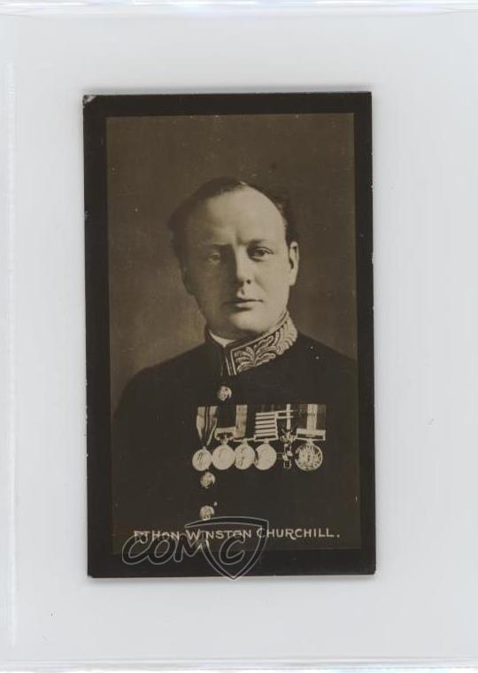 1916 Major Drapkin Celebrities of the Great War Tobacco Winston Churchill 11bd