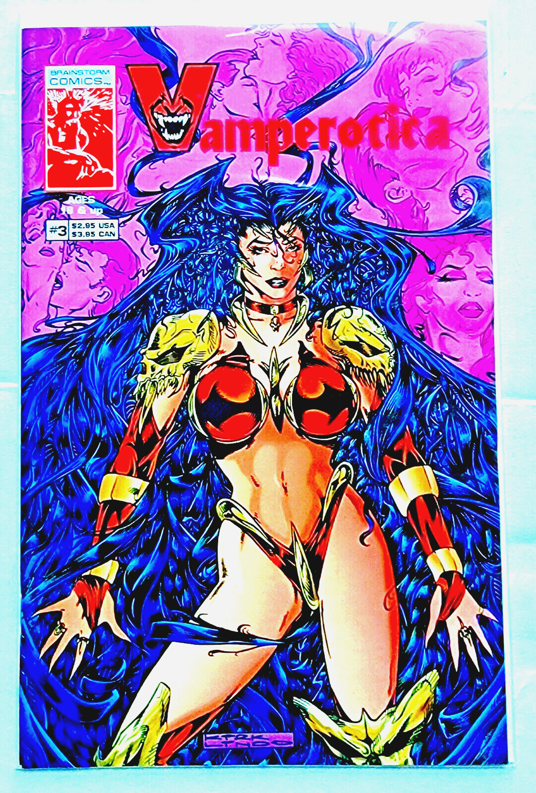 VAMPEROTICA  #3:  December 1994, Brainstorm Comics.  NM.