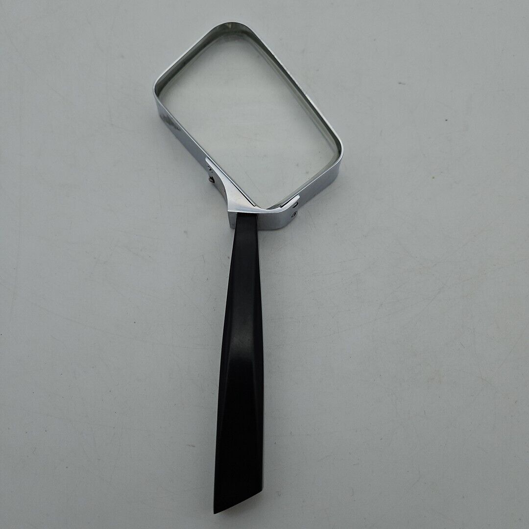 Vintage Magnifying Glass 70s 80s Funky Design Glass Prop