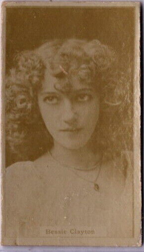 Bessie Clayton, N245 Sweet Caporal Actresses ca. 1888