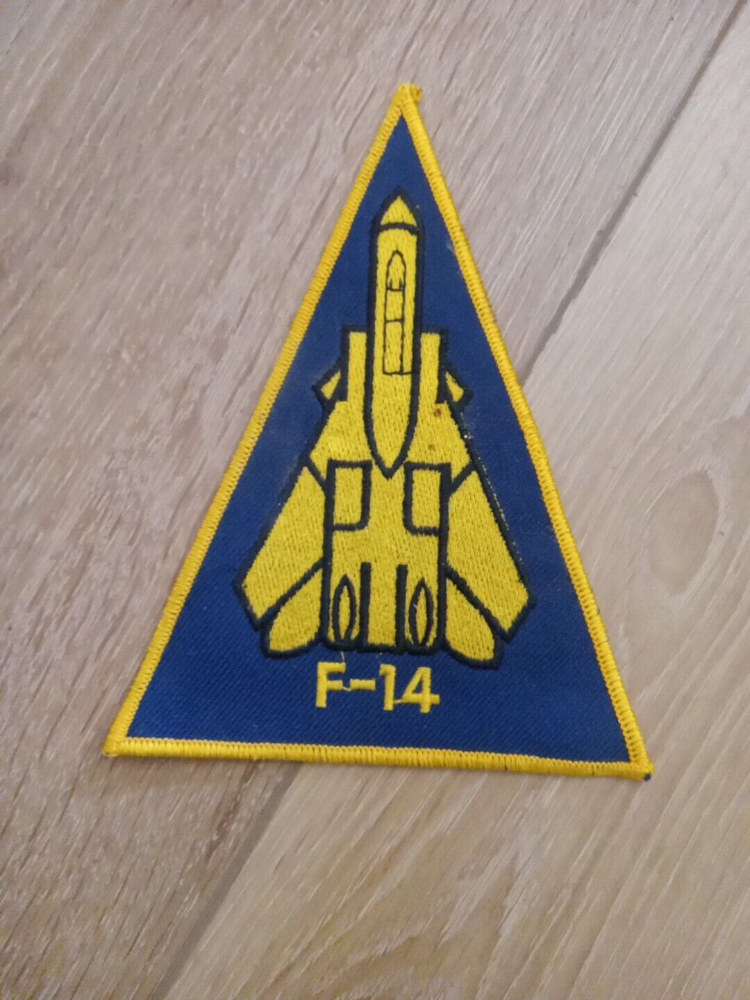 US Navy VF-142 F-14 Ghostriders Triangle Patch Large 6